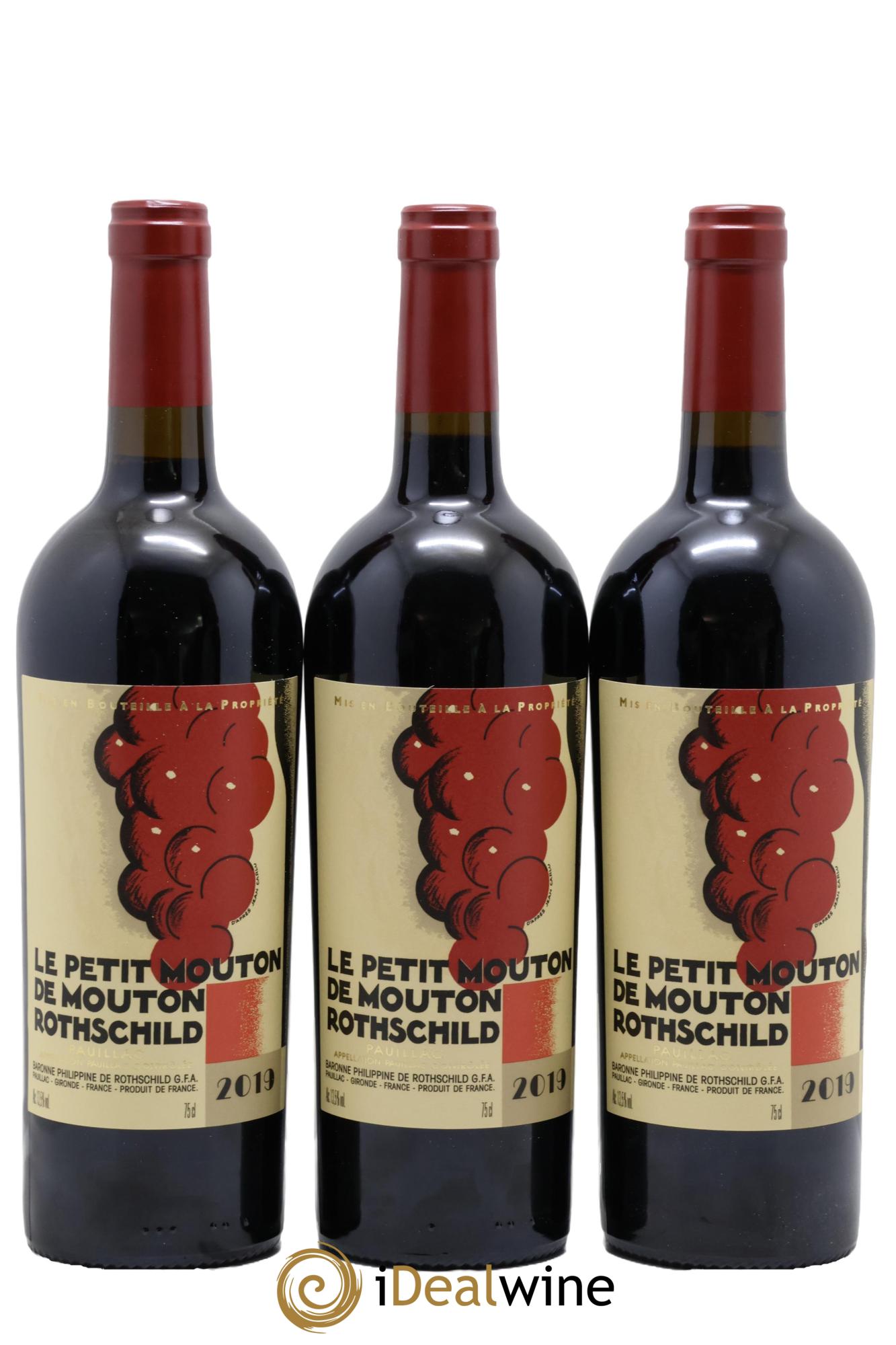 Petit Mouton Second Vin 2019 - Lot de 6 bouteilles - 3