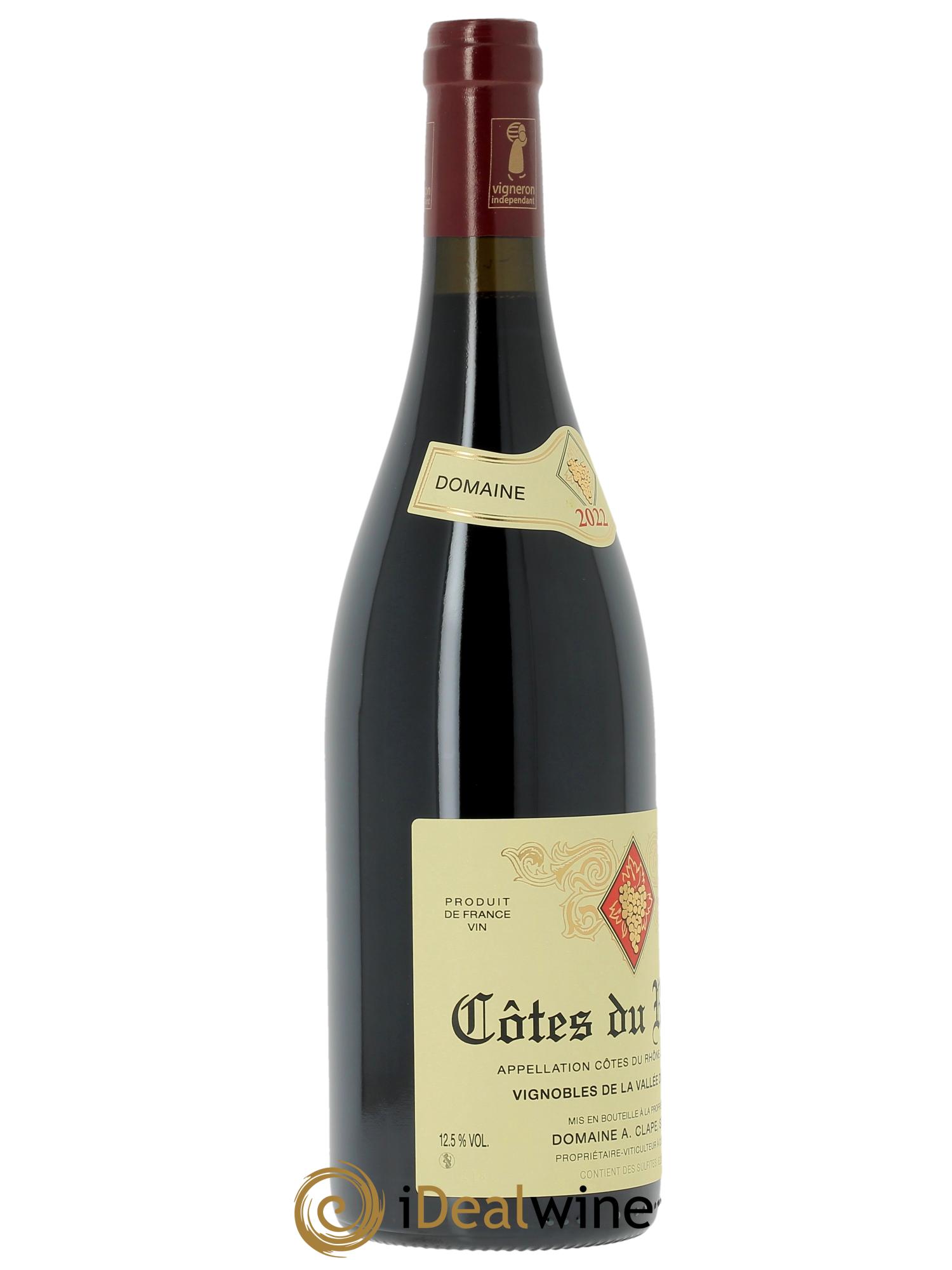 Côtes-du-Rhône Auguste Clape  2022 - Lot de 1 bouteille - 2
