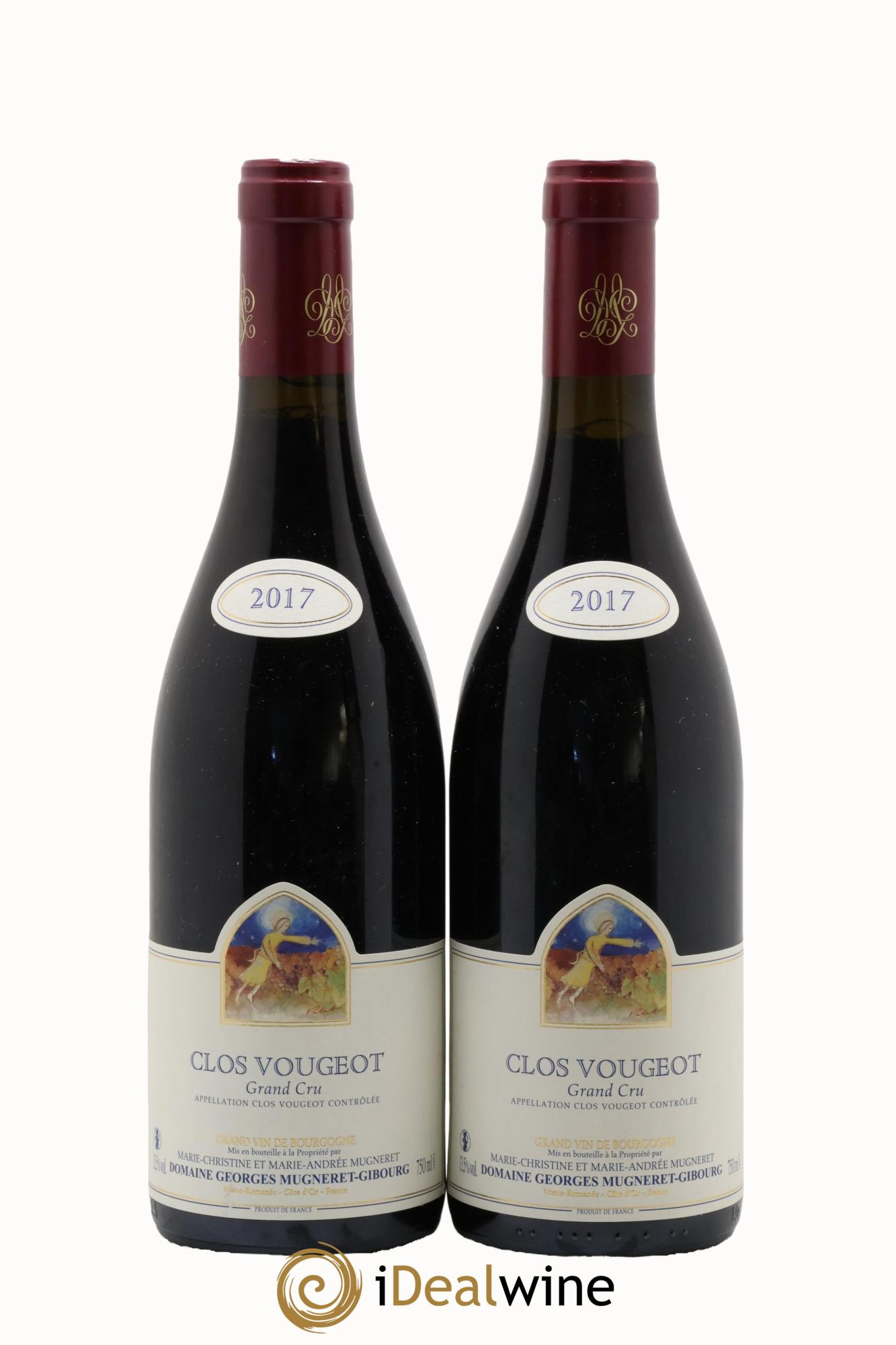 Clos de Vougeot Grand Cru Georges Mugneret-Gibourg (Domaine) 2017 - Lot of 2 bottles - 0