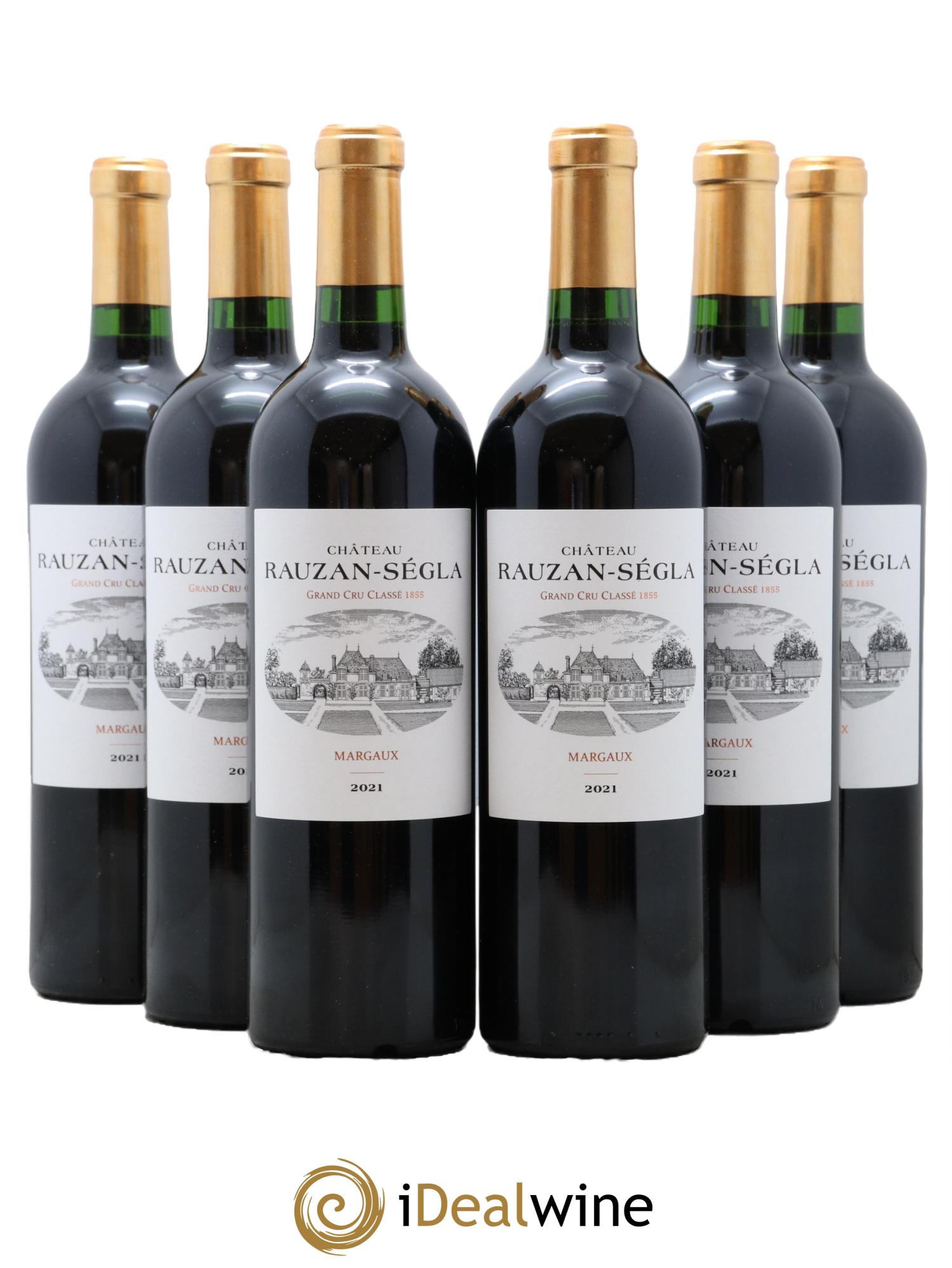 Château Rauzan Ségla Grand Cru Classé 2021 - Lot de 6 bouteilles - 0