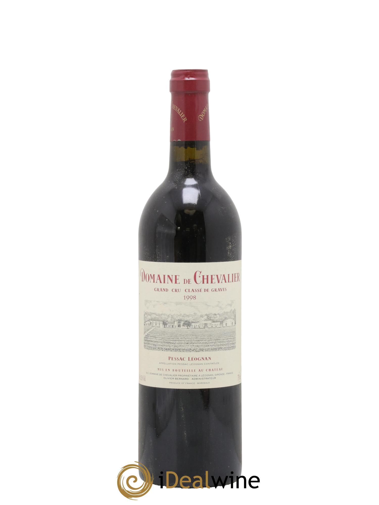 Domaine de Chevalier Cru Classé de Graves 1998 - Lotto di 1 bottiglia - 0