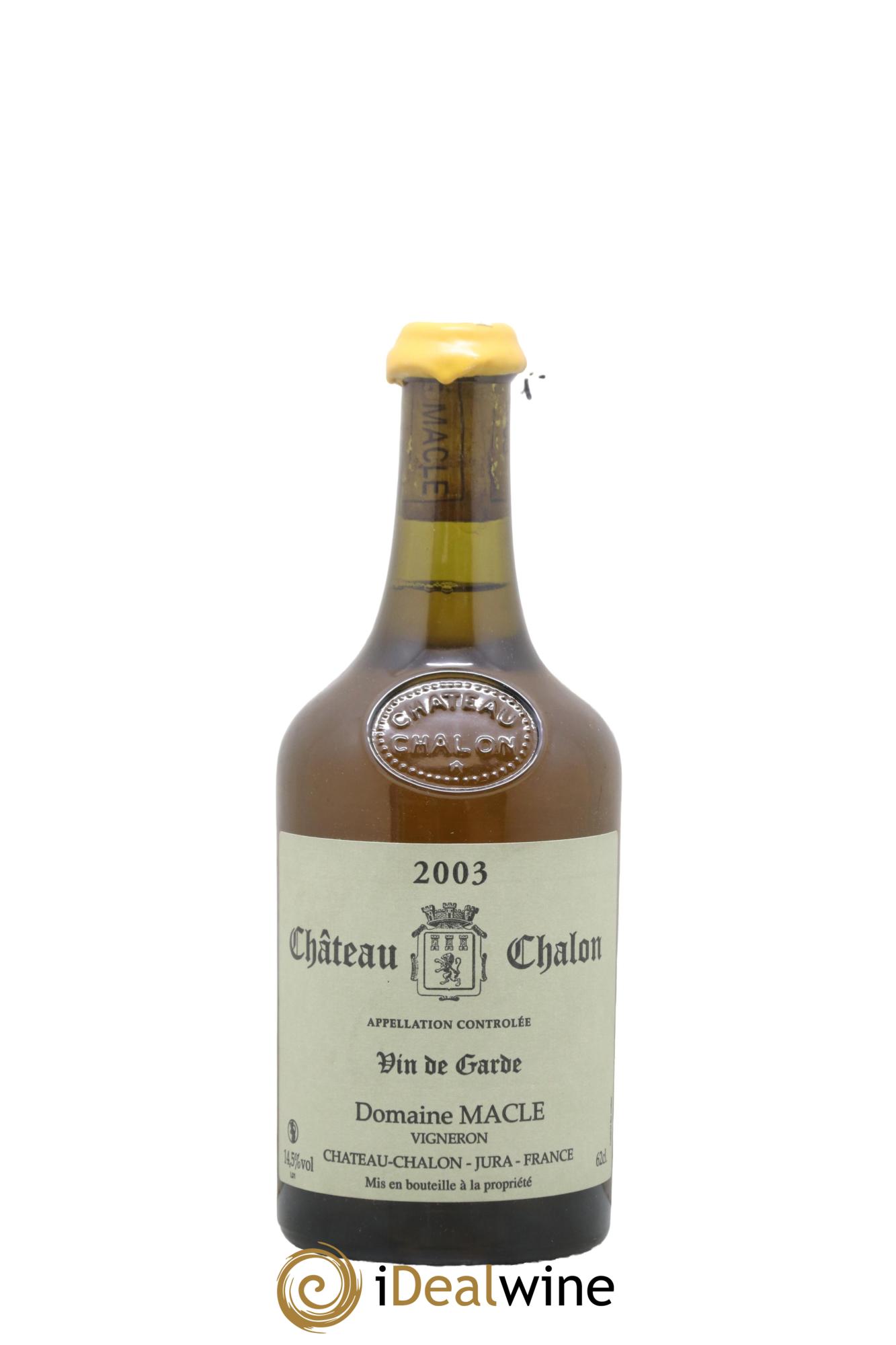Château-Chalon Jean Macle 2003 - Posten von 1 Clavelin - 0