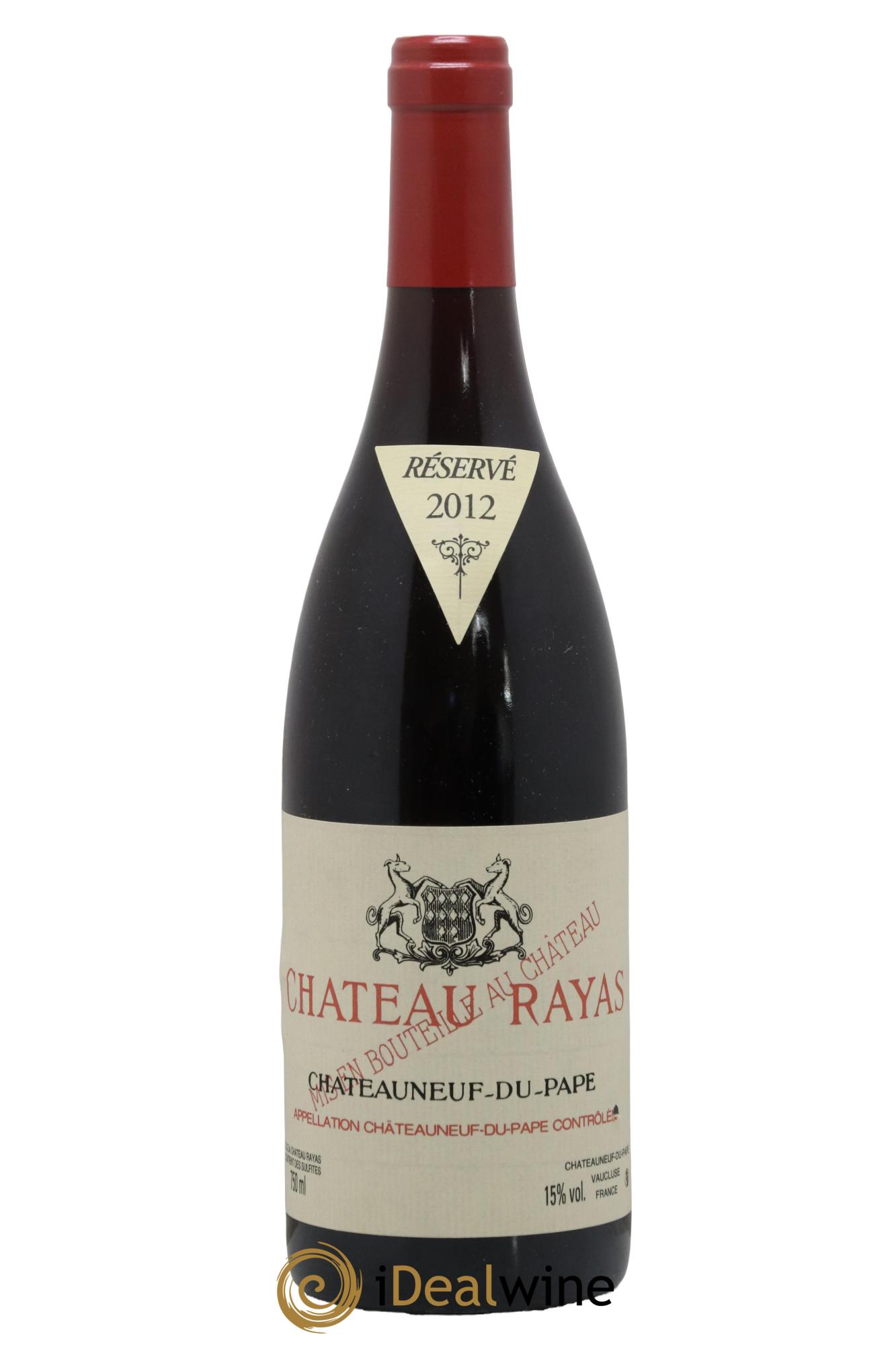 Châteauneuf-du-Pape Château Rayas Emmanuel Reynaud 2012 - Lot of 1 bottle - 0