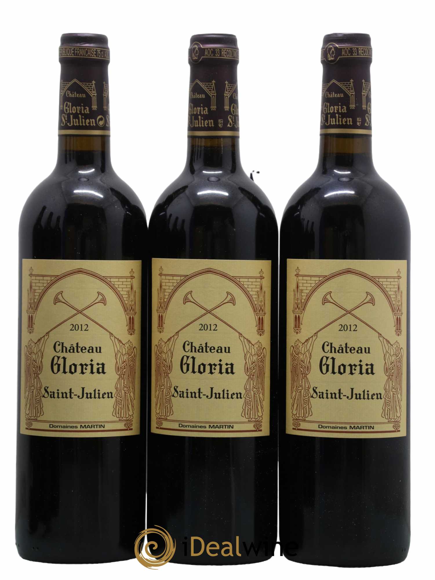 Château Gloria  2012 - Lot of 12 bottles - 3