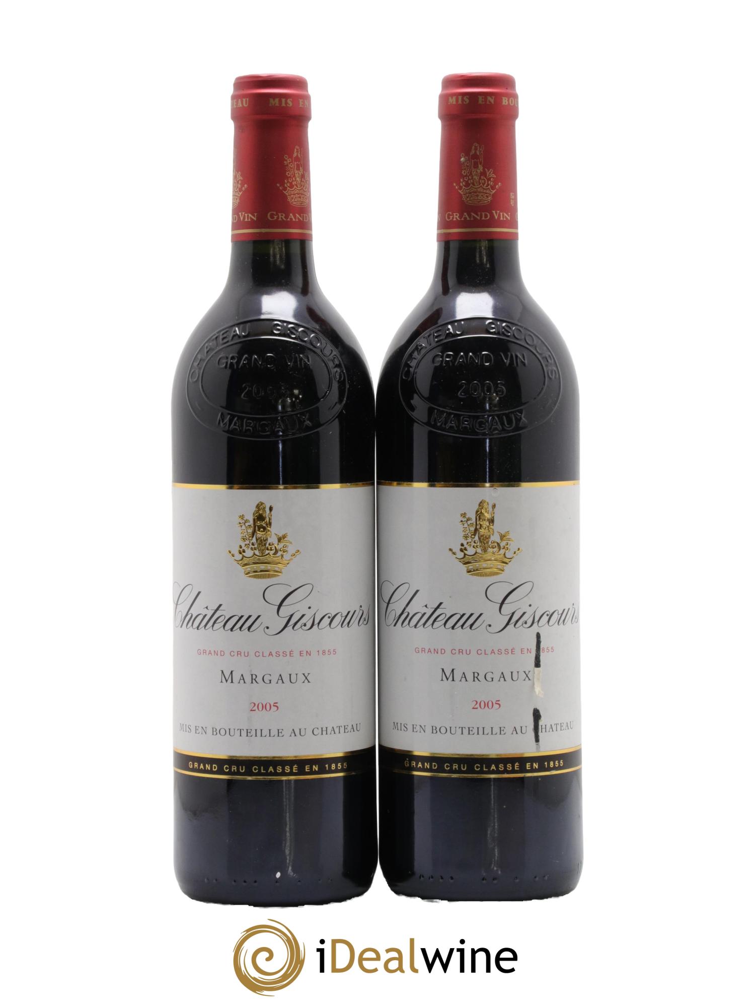 Château Giscours 3ème Grand Cru Classé 2005 - Lotto di 2 bottiglie - 0