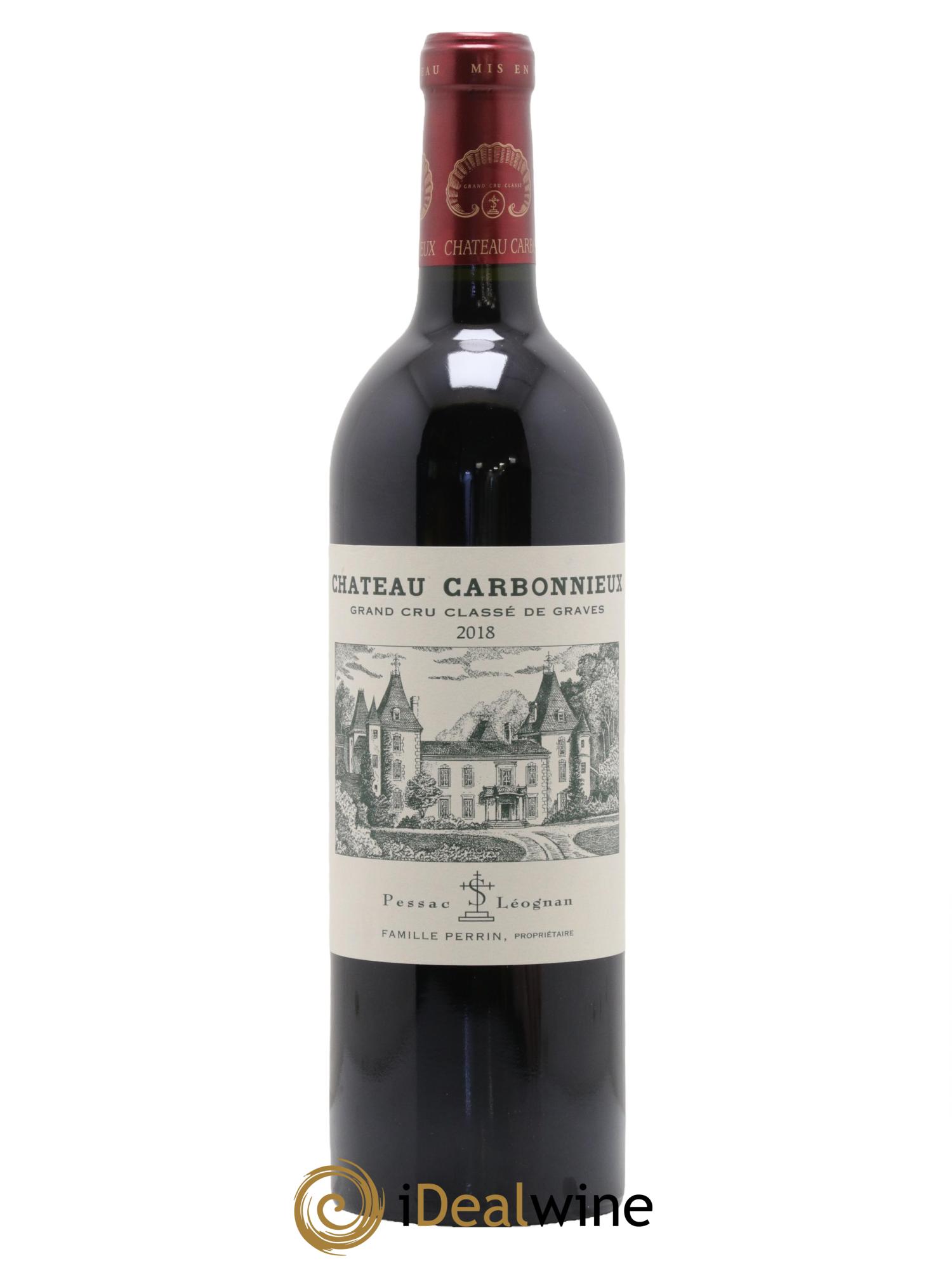 Château Carbonnieux Cru Classé de Graves 2018 - Lot de 1 bouteille - 0