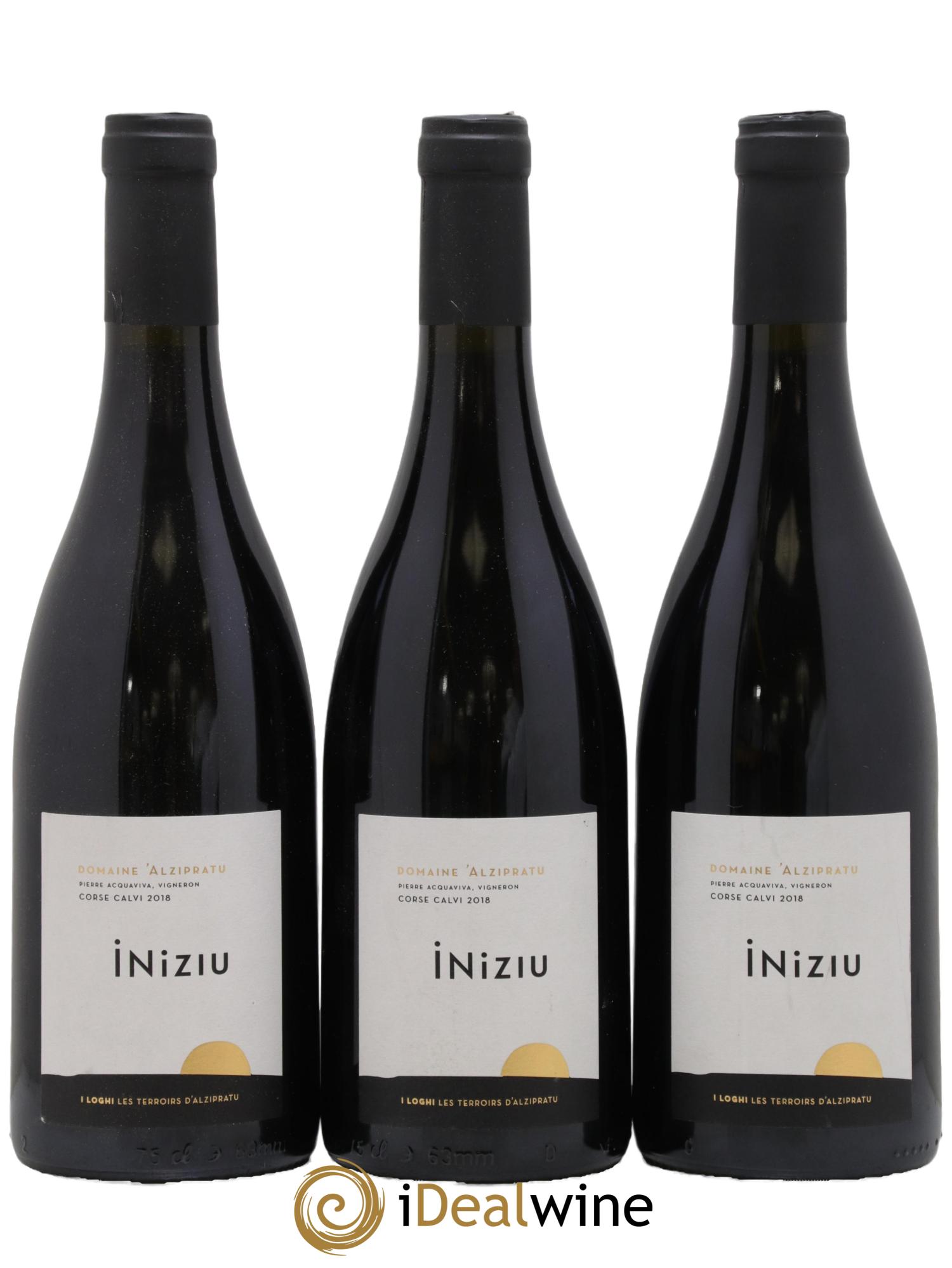 Calvi Iniziu Domaine Alzipratu 2018 - Lotto di 3 bottiglie - 0