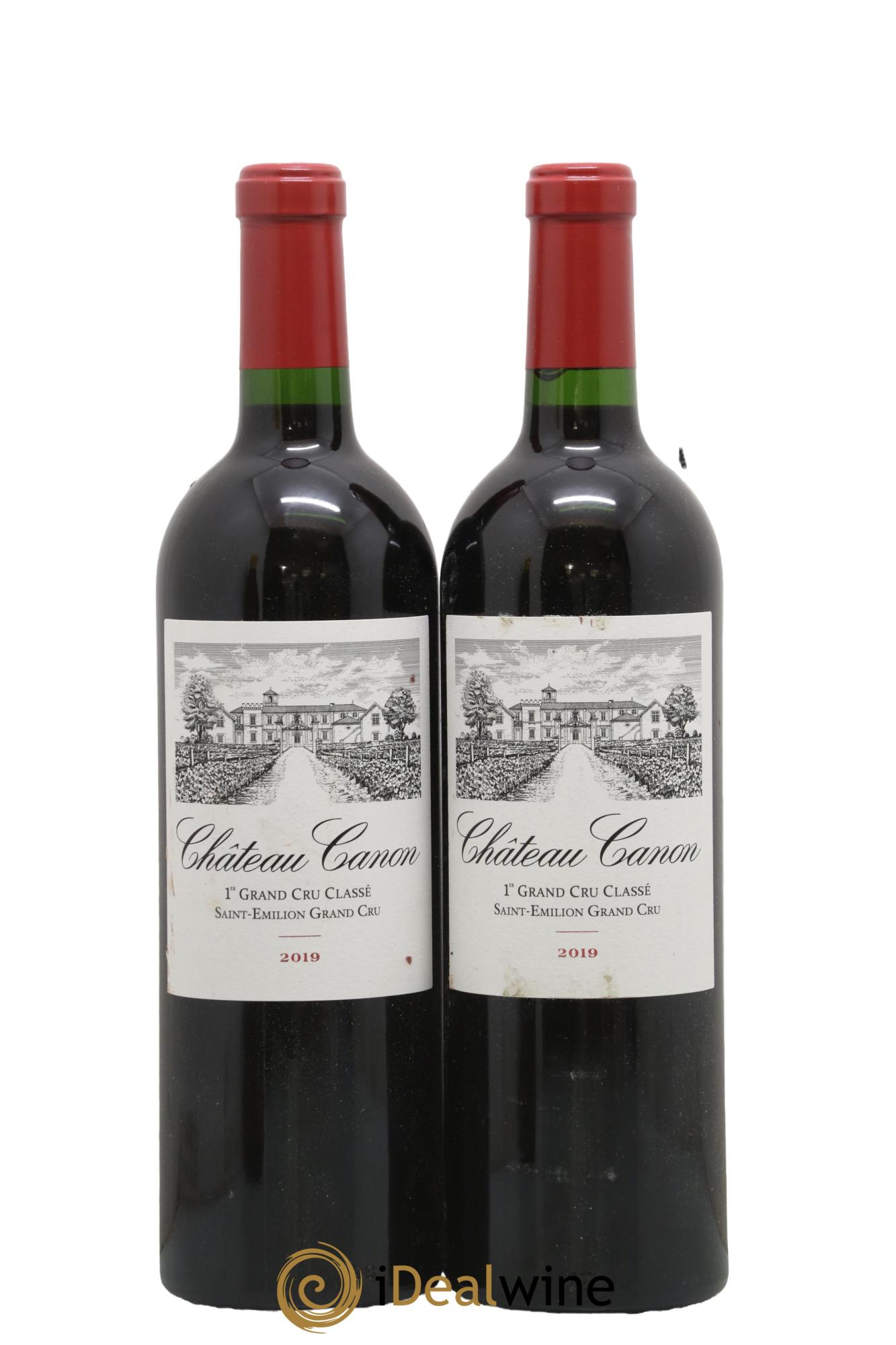 Château Canon 1er Grand Cru Classé B 2019 - Lot of 2 bottles - 0