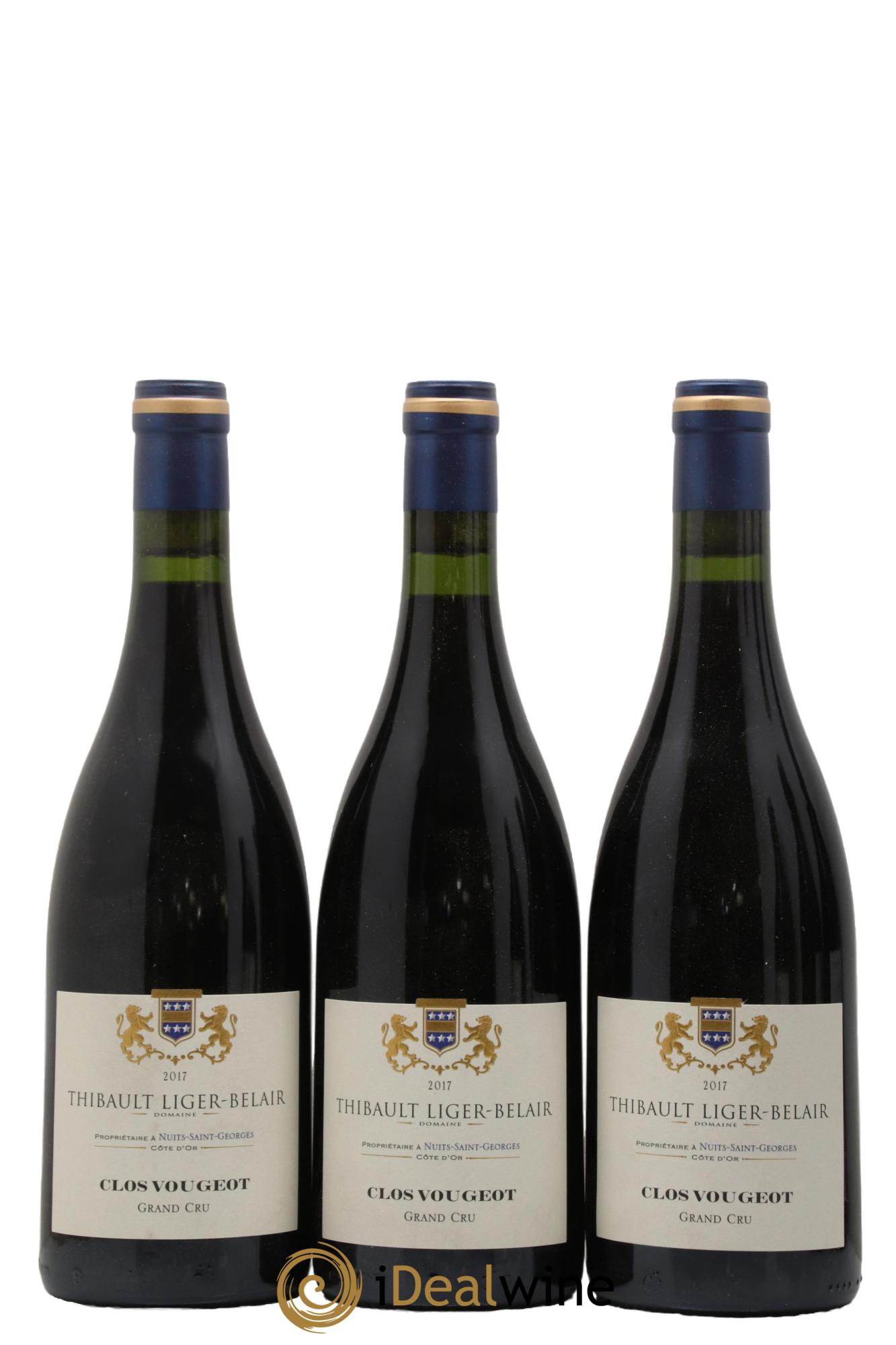 Clos de Vougeot Grand Cru Thibault Liger-Belair 2017 - Lot de 6 bouteilles - 1