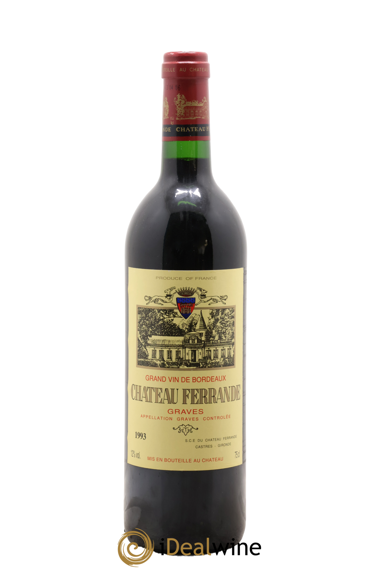 Château Ferrande 1993 - Lotto di 1 bottiglia - 0