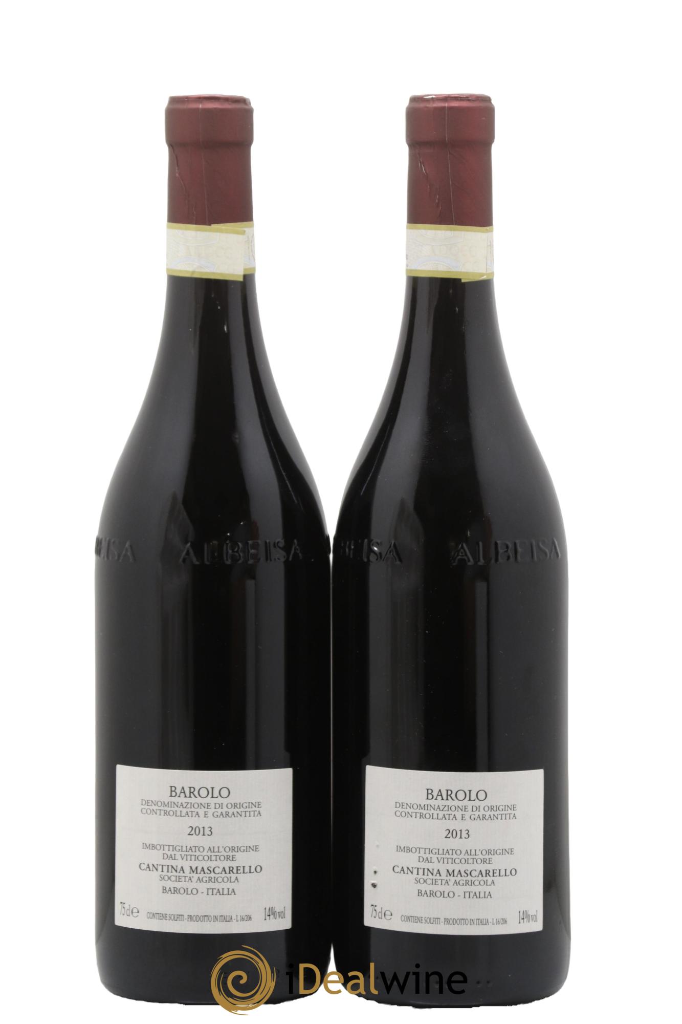 Barolo DOCG Bartolo Mascarello 2013 - Lot of 2 bottles - 1