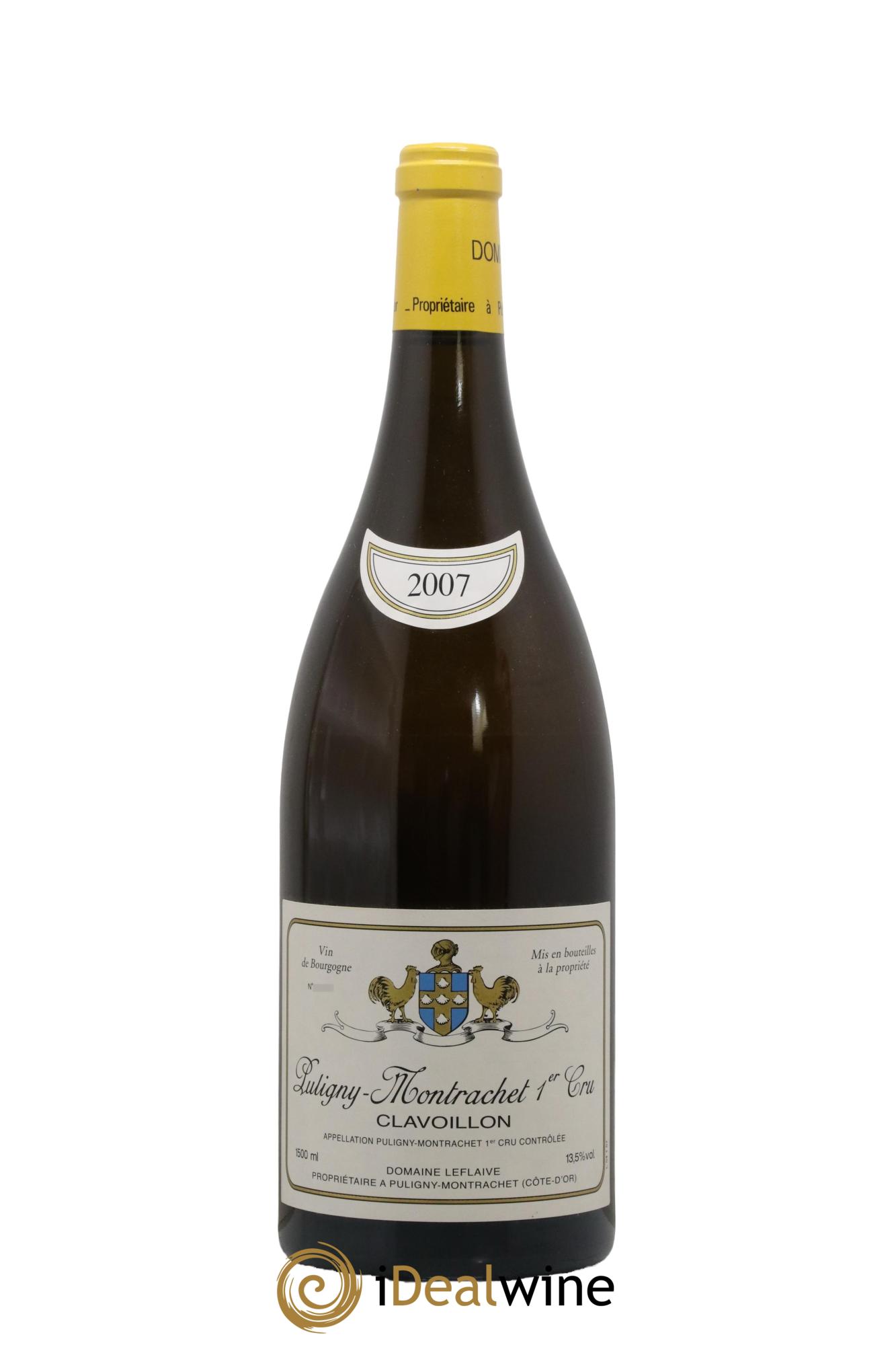 Puligny-Montrachet 1er Cru Clavoillon Leflaive (Domaine) 2007 - Lot de 1 magnum - 0