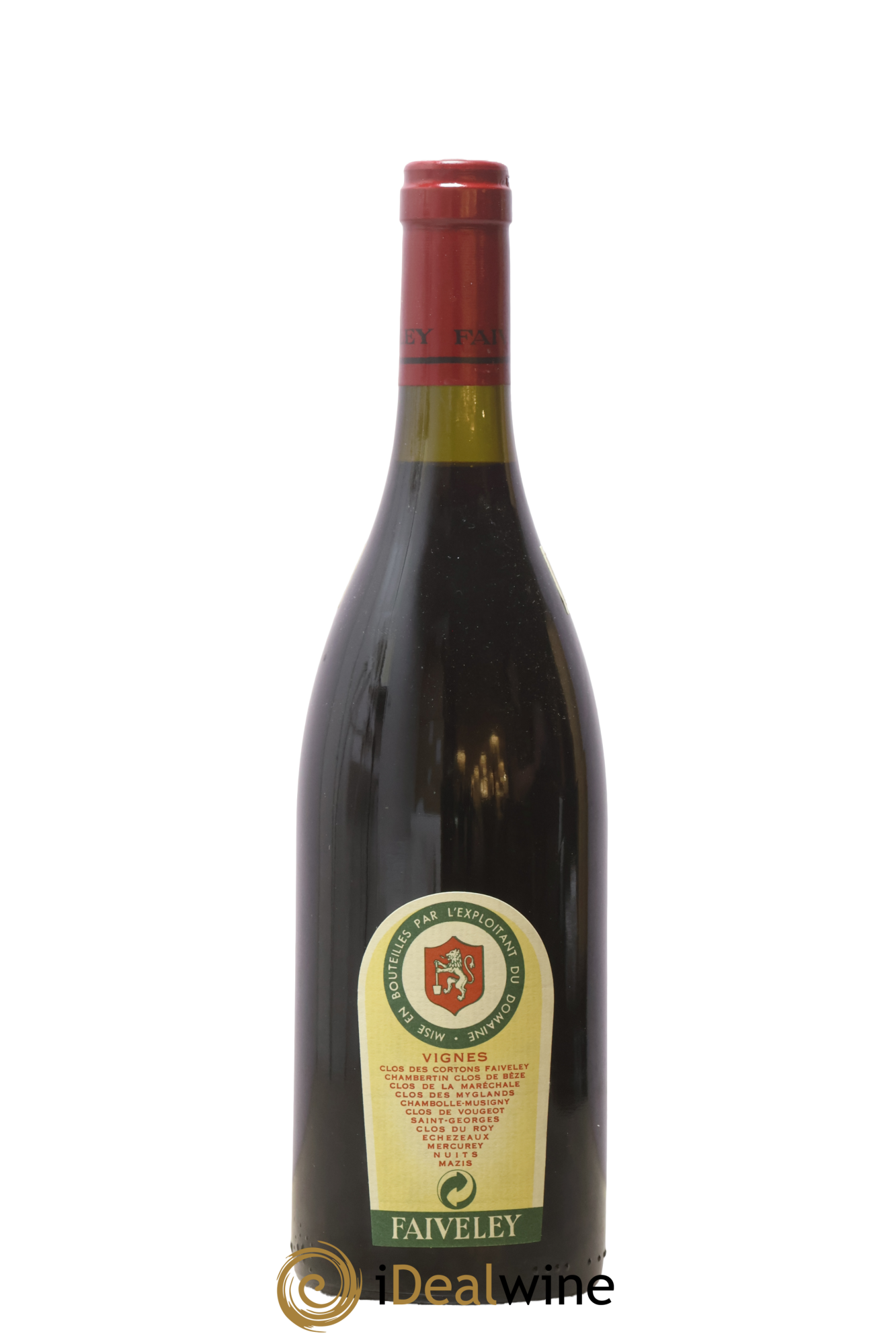 Chambertin Clos de Bèze Grand Cru Faiveley 1996 - Lot of 1 bottle - 1