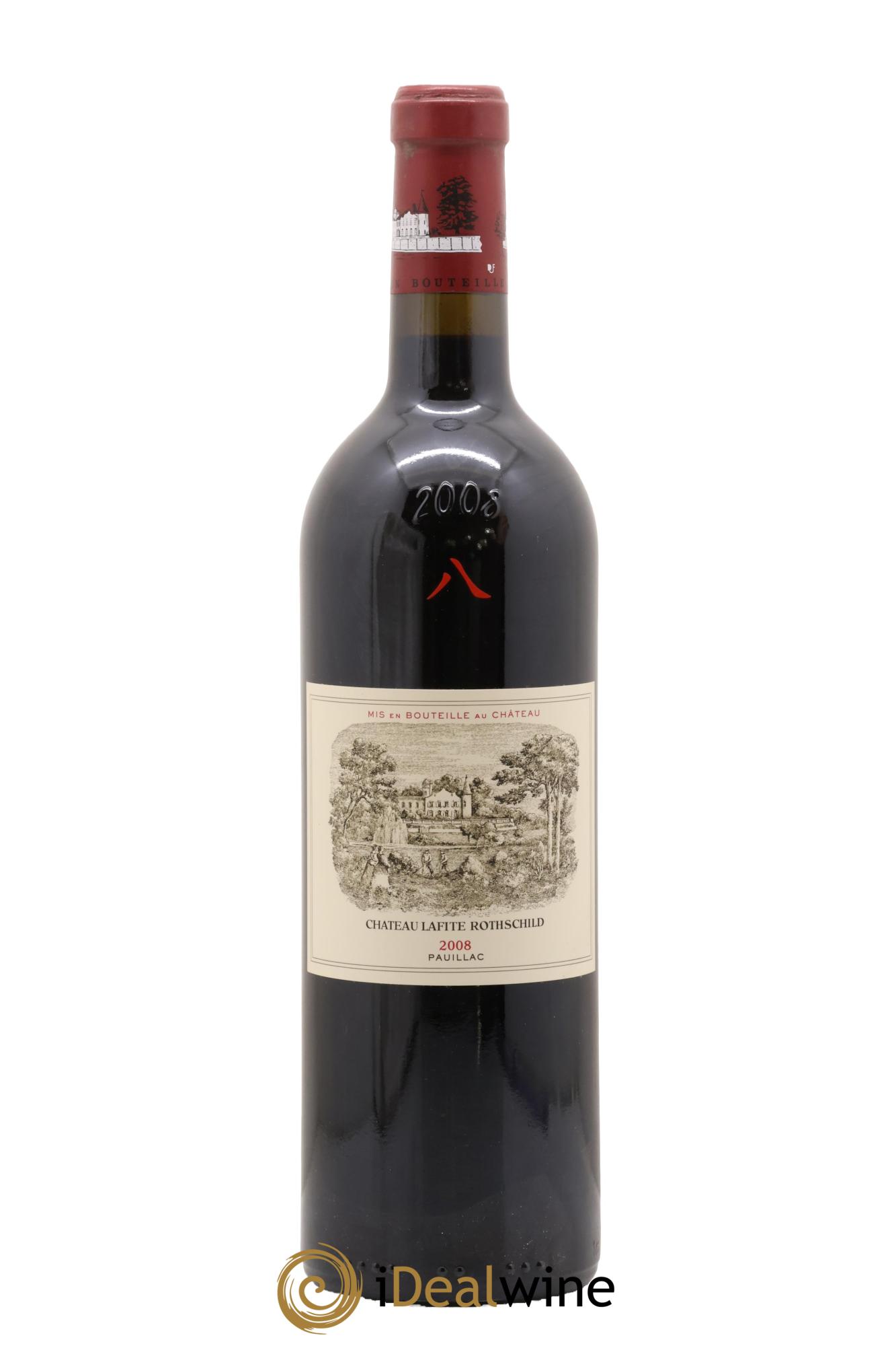 Château Lafite Rothschild 1er Grand Cru Classé 2008 - Lot de 1 bouteille - 0