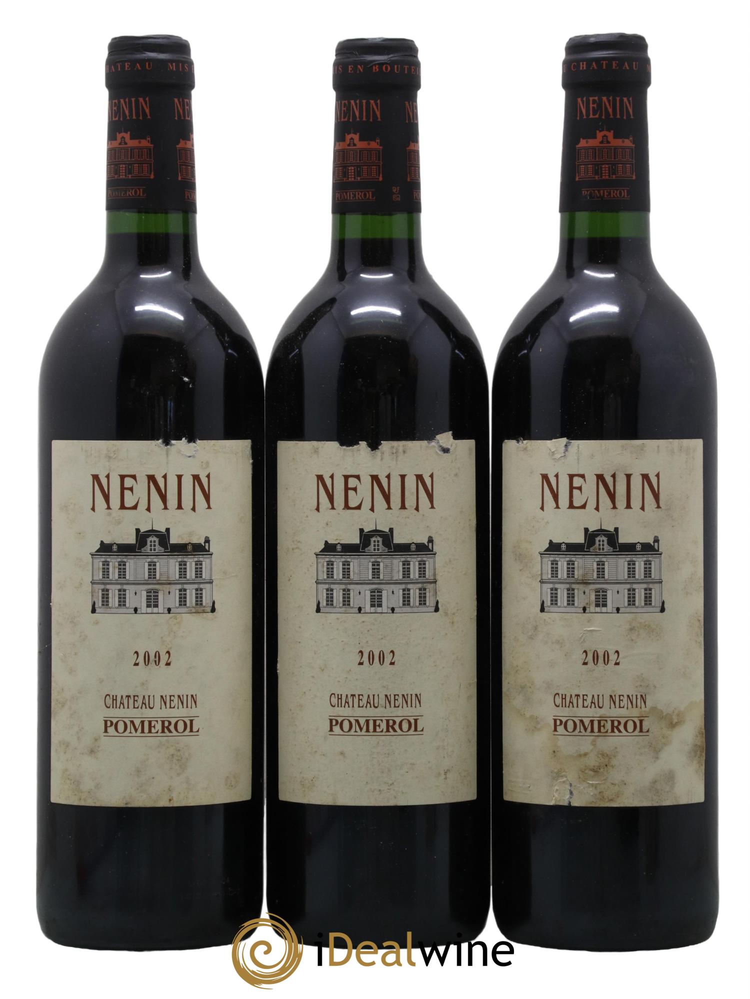Château Nenin 2002 - Posten von 3 Flaschen - 0