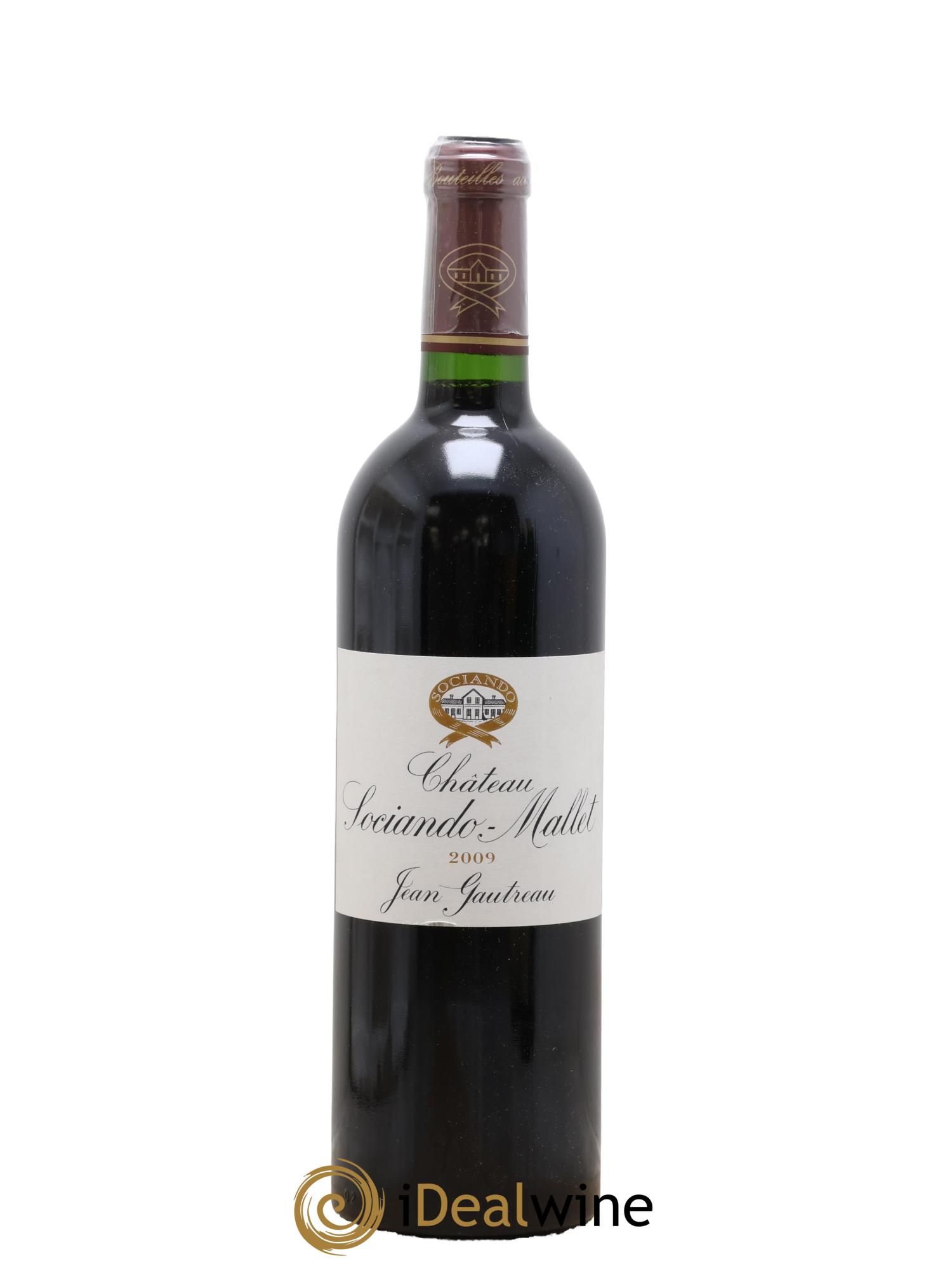 Château Sociando Mallet 2009 - Lot de 1 bouteille - 0
