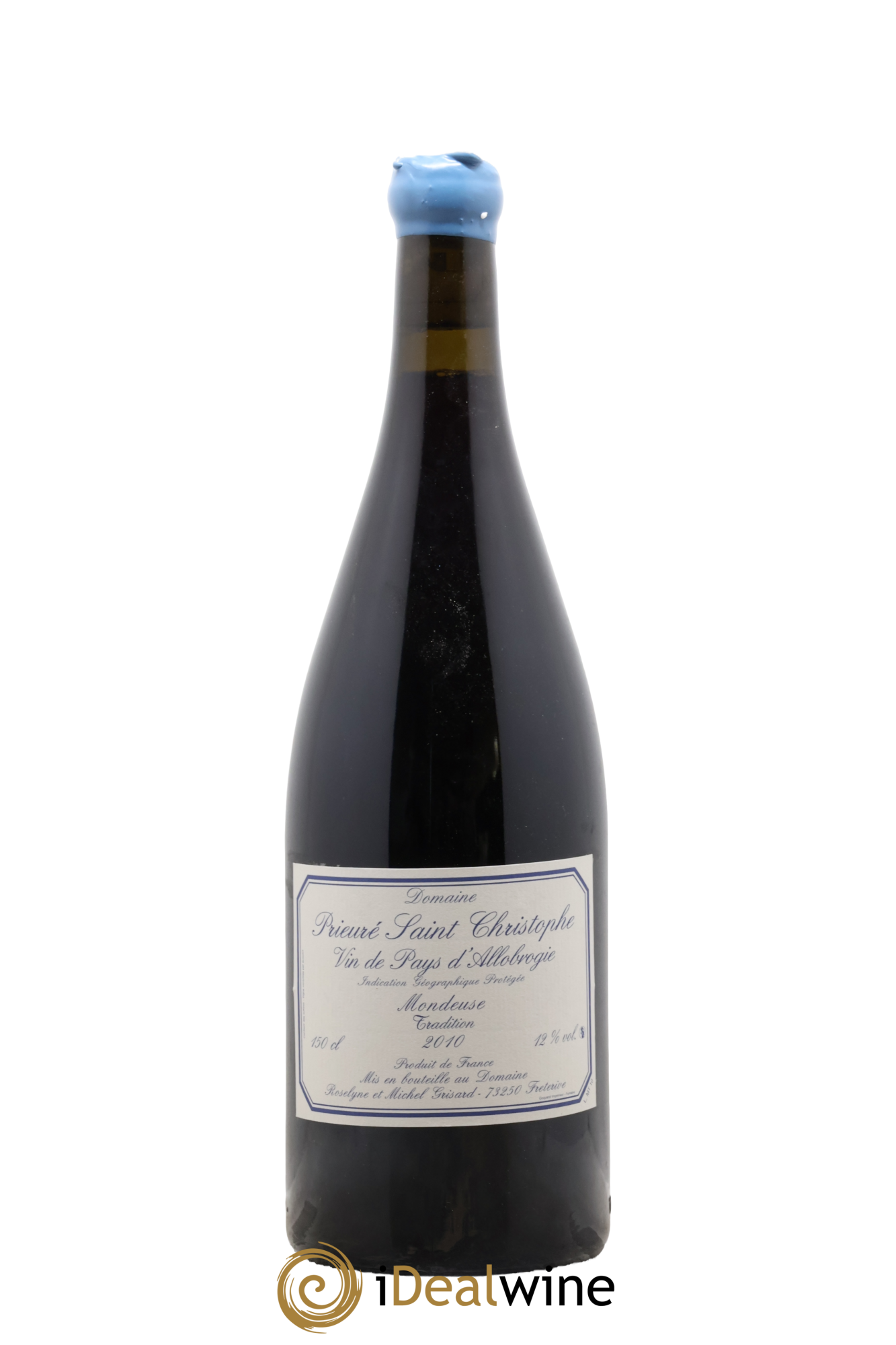Vin des Allobroges Mondeuse Tradition Prieuré Saint Christophe (Domaine) 2010 - Lot de 1 magnum - 0