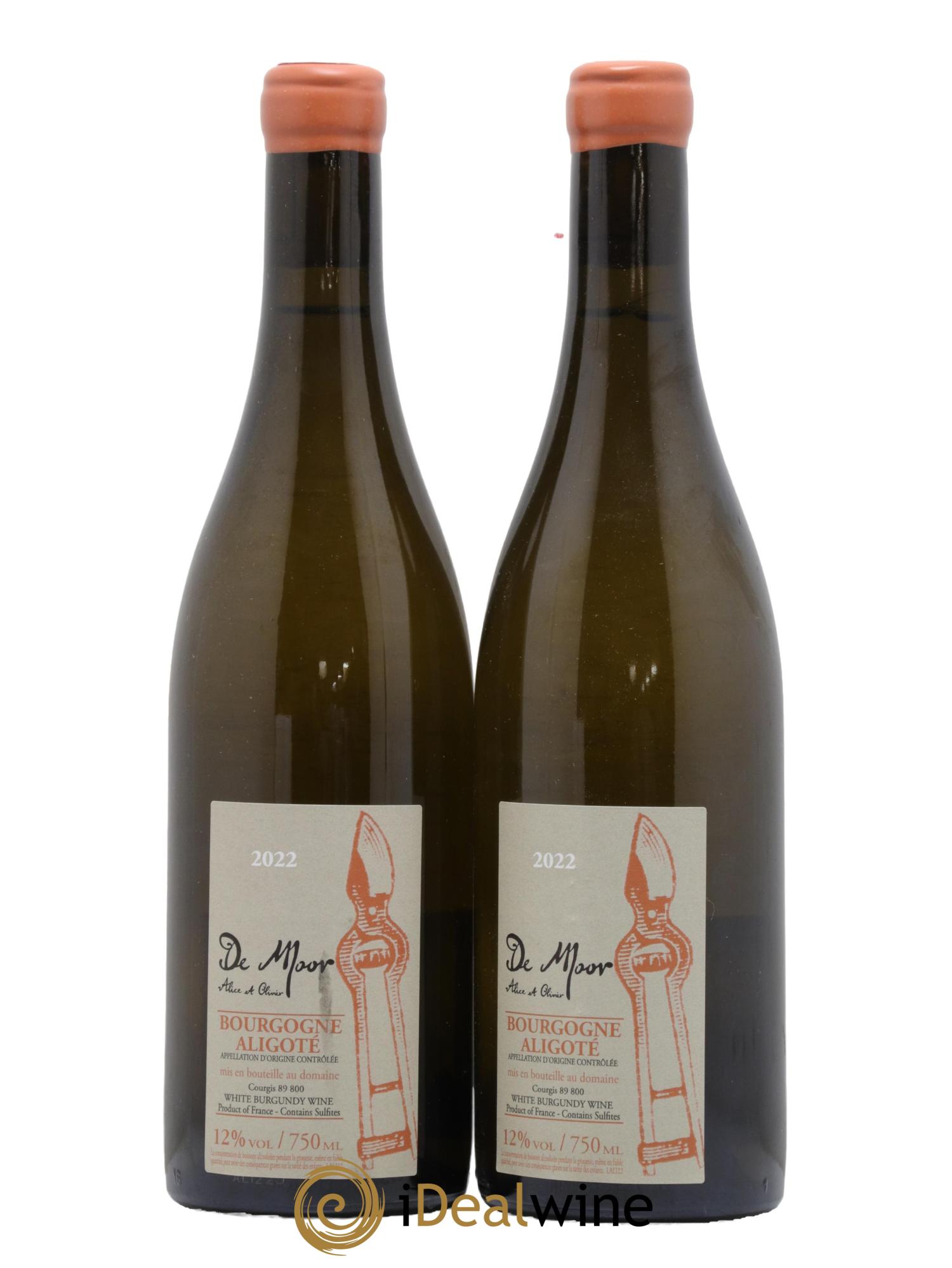 Bourgogne Aligoté Alice et Olivier De Moor 2022 - Lot de 2 bouteilles - 0