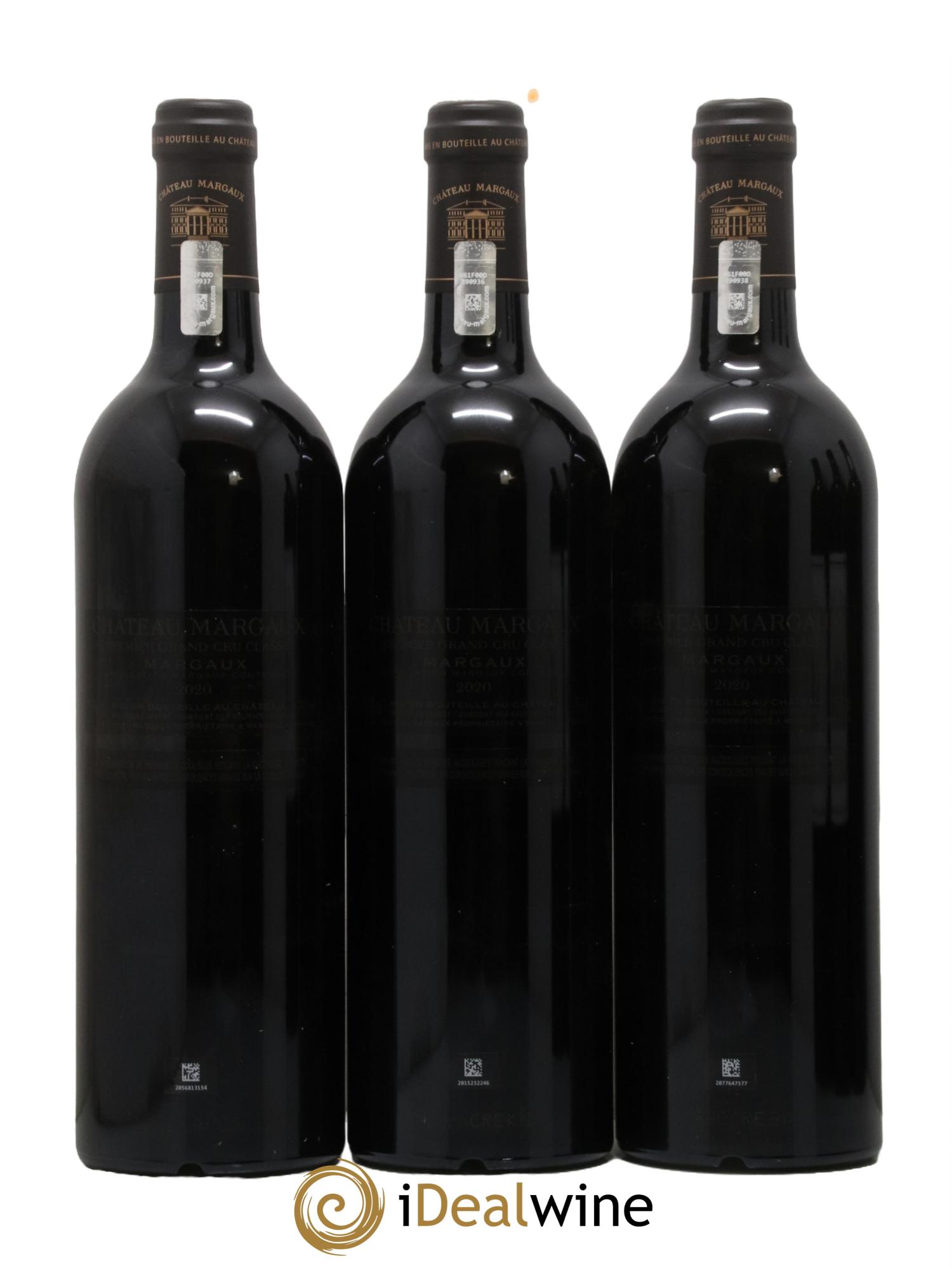 Château Margaux 1er Grand Cru Classé 2020 - Lot de 6 bouteilles - 2