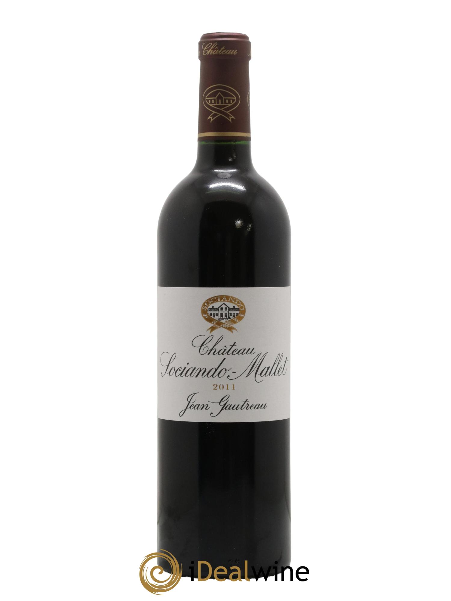 Château Sociando Mallet 2011 - Lot de 1 bouteille - 0