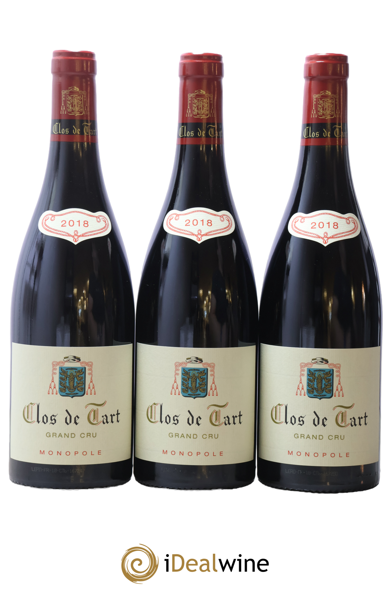Clos de Tart Grand Cru Clos de Tart 2018 - Lote de 3 botellas - 0