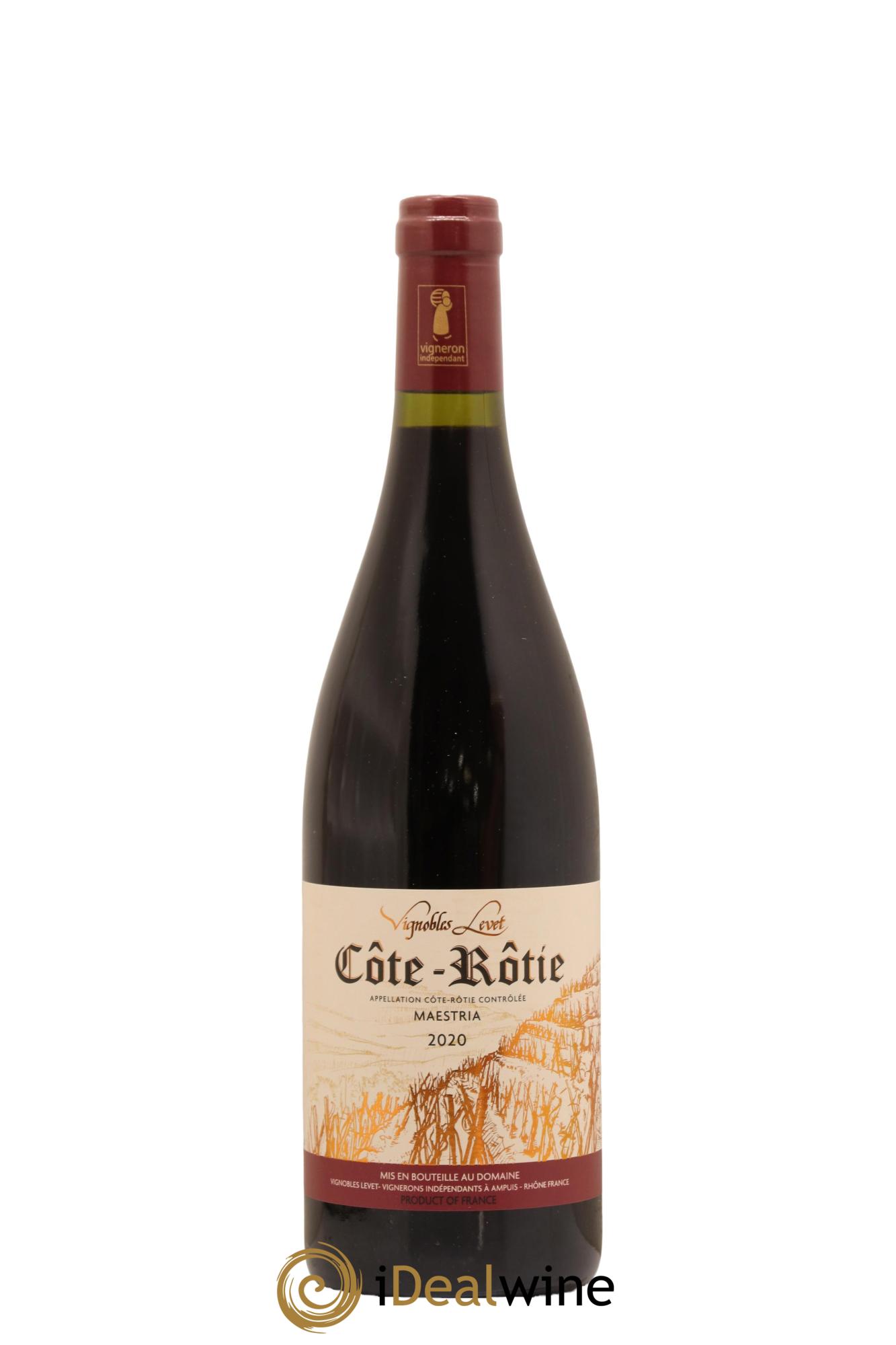 Côte-Rôtie Maestria Vignobles Levet 2020 - Lot de 1 bouteille - 0