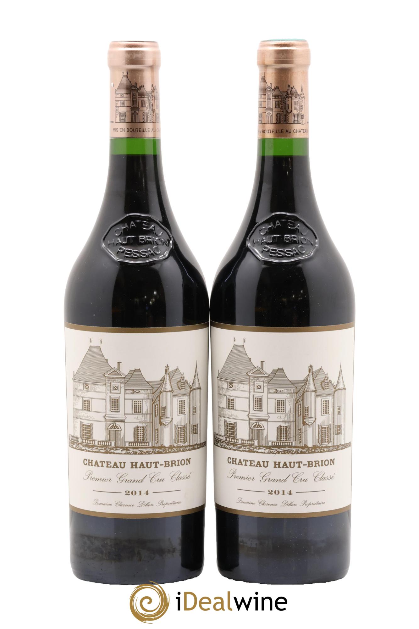 Château Haut Brion 1er Grand Cru Classé 2014 - Lot de 2 bouteilles - 0