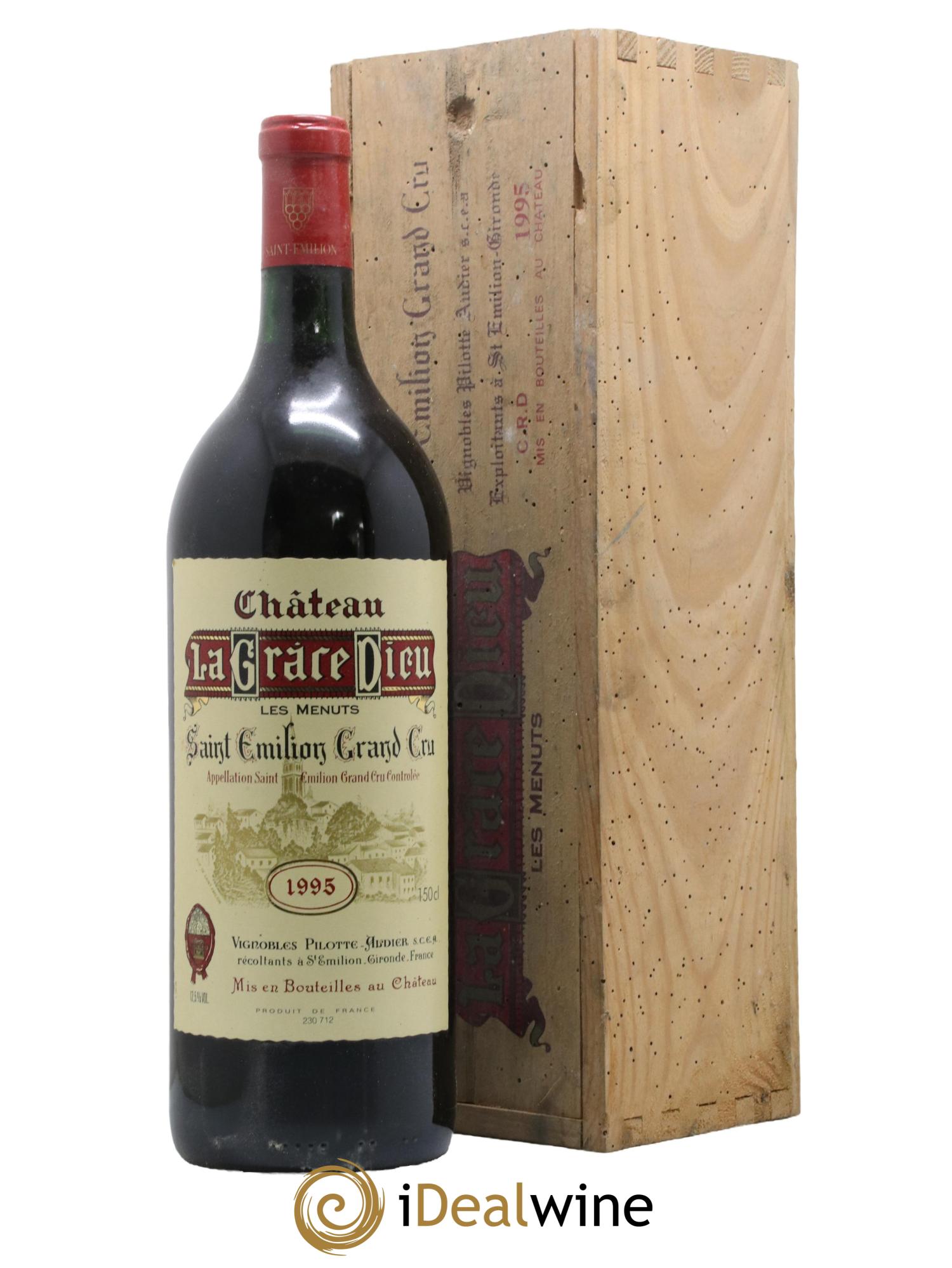 Château la Grâce Dieu 1995 - Lot de 1 magnum - 0