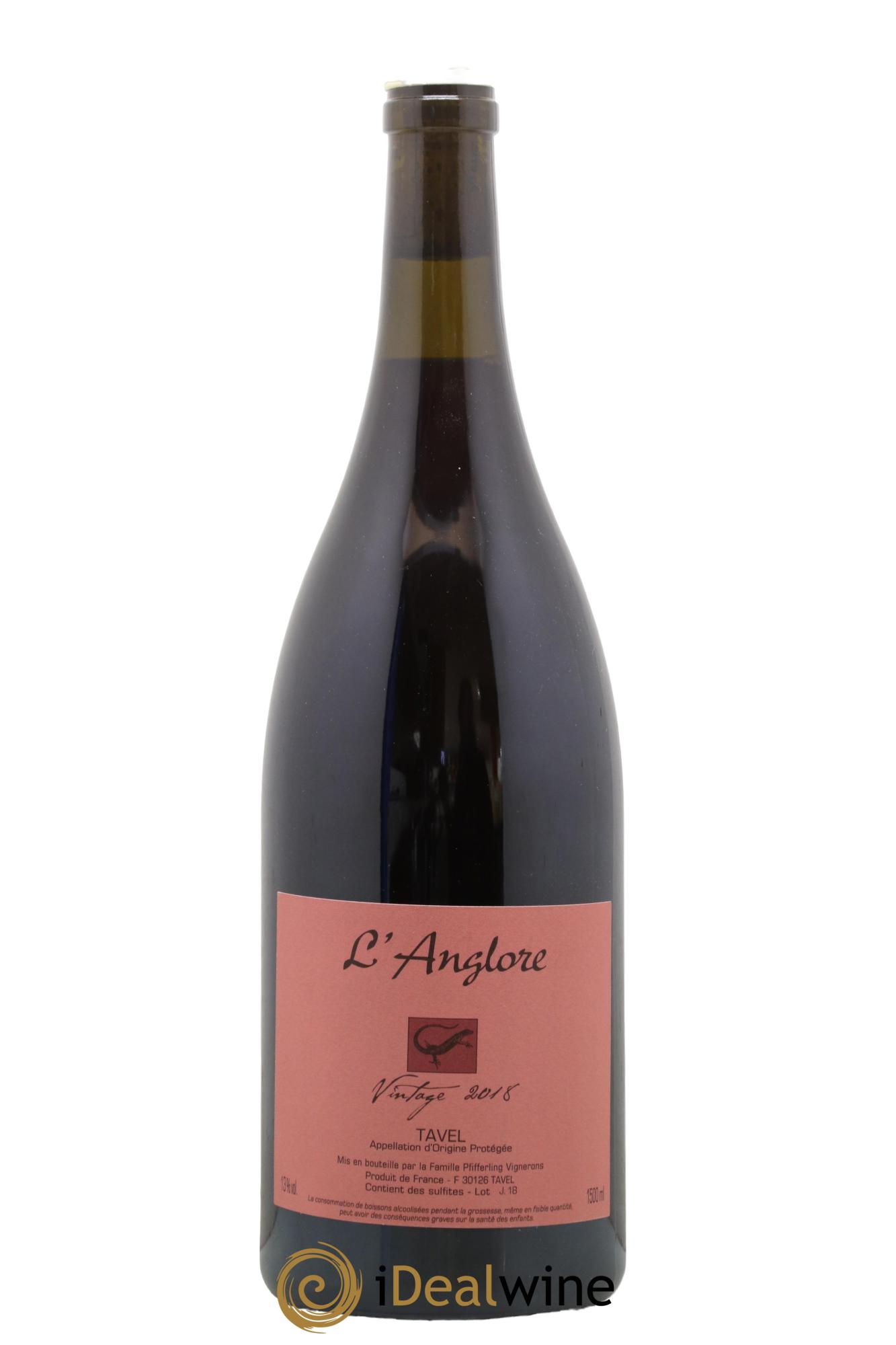 Tavel Vintage L'Anglore 2018 - Posten von 1 Magnum - 0