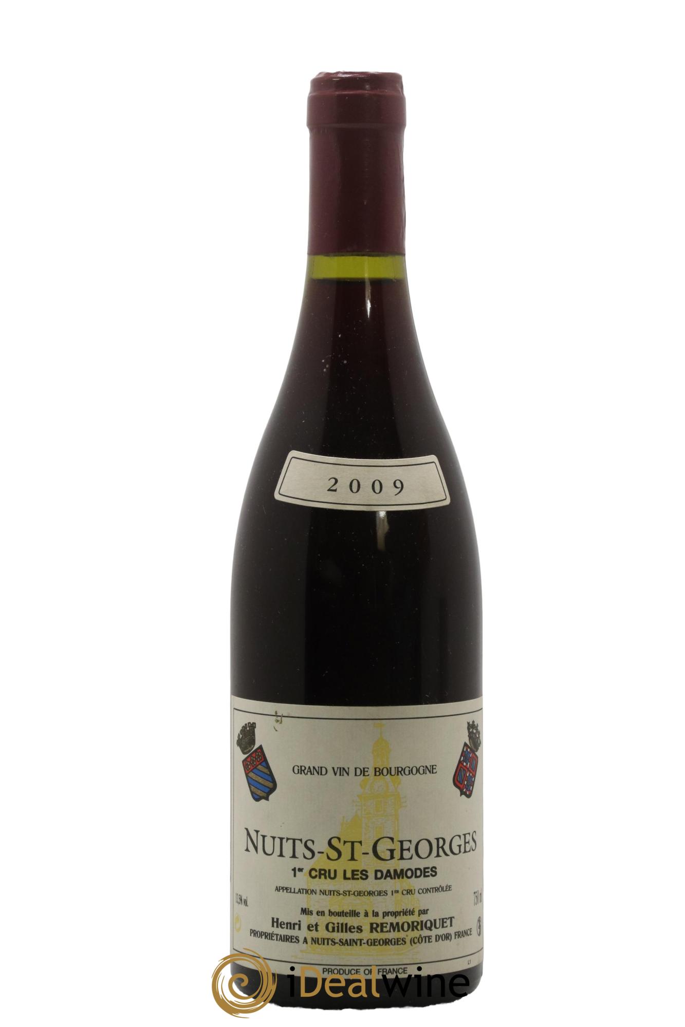 Nuits-Saint-Georges 1er Cru Les Damodes Gilles Remoriquet 2009 - Lot de 1 bouteille - 0