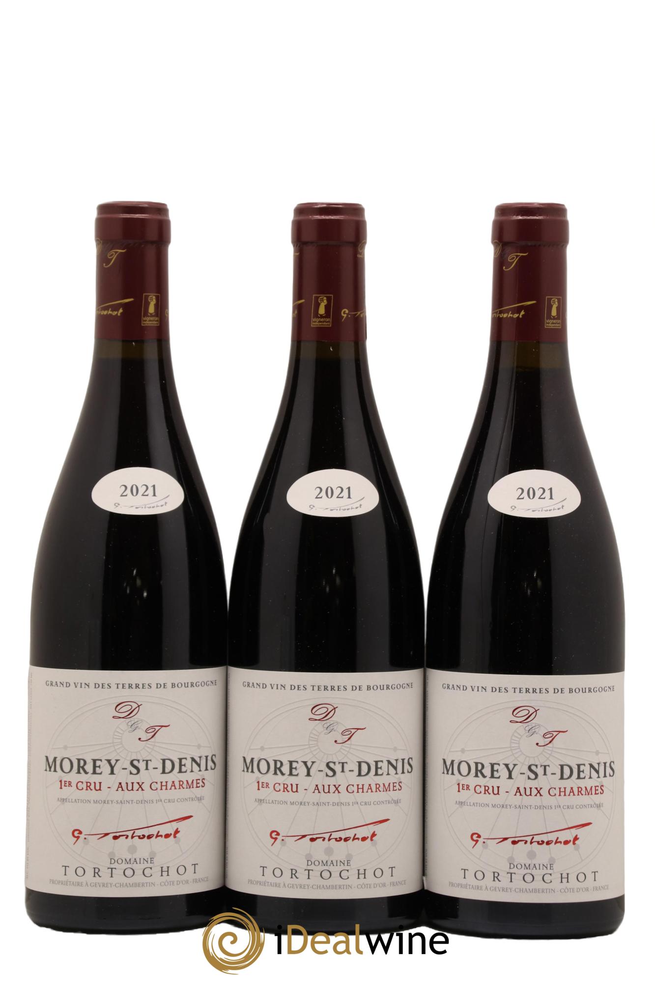 Morey-Saint-Denis 1er Cru Aux Charmes Tortochot (Domaine) 2021 - Lot de 3 bouteilles - 0