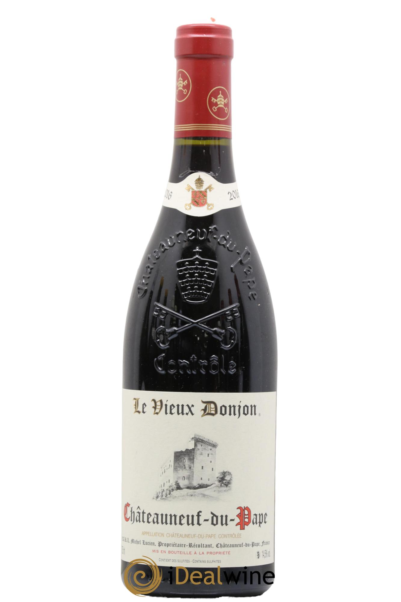 Châteauneuf-du-Pape Le Vieux Donjon Michel Lucien 2016 - Lot de 1 bouteille - 0