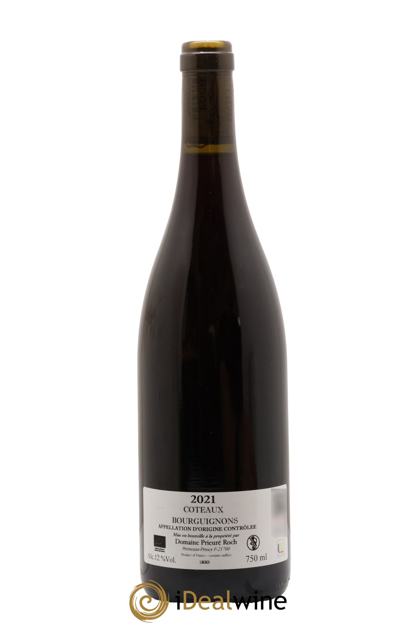 Coteaux Bourguignons Prieuré Roch 2021 - Lot de 1 bouteille - 1