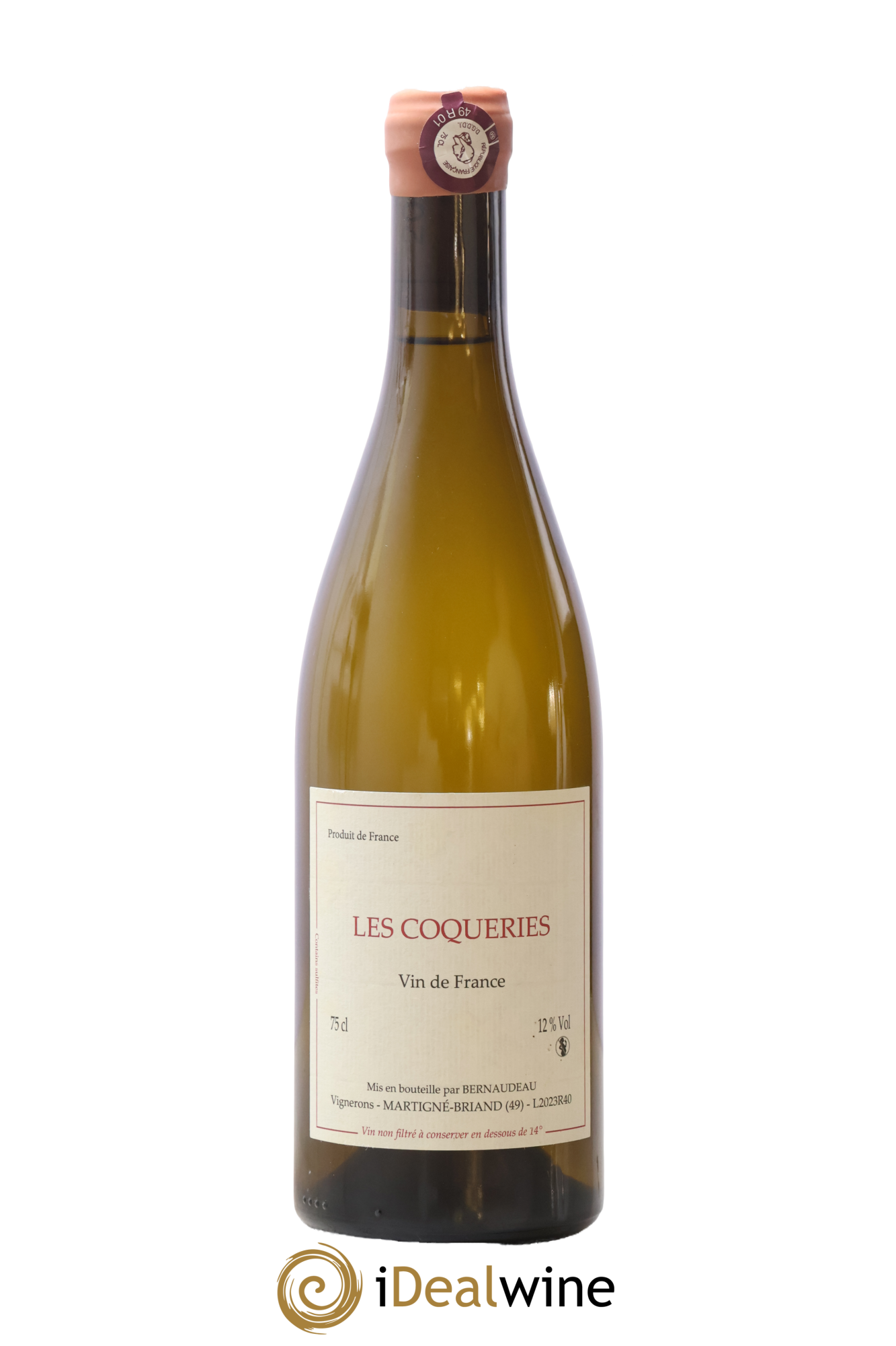 Vin de France Les Coqueries Stéphane Bernaudeau (Domaine) 2023 - Lot de 1 bouteille - 0