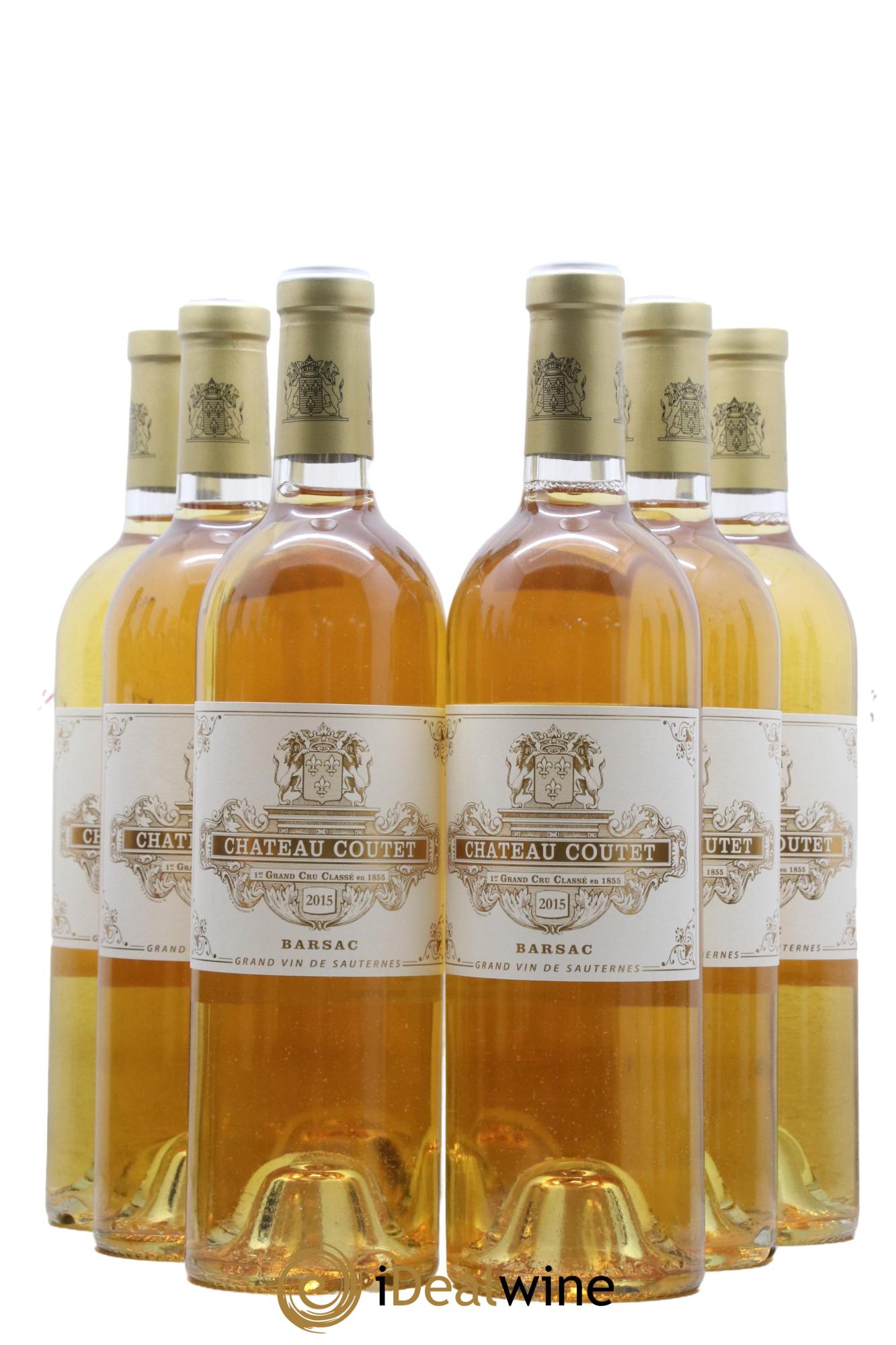Château Coutet 1er Grand Cru Classé 2015 - Lotto di 6 bottiglie - 0