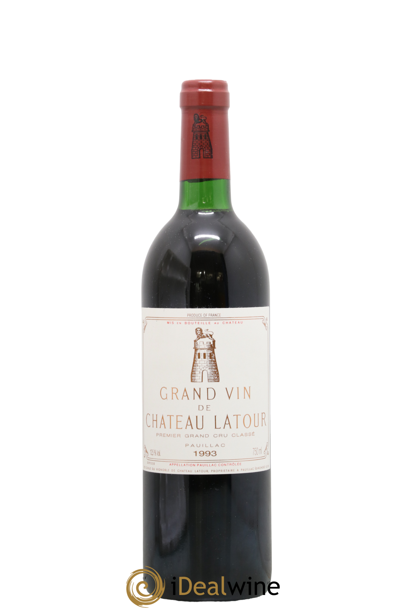 Château Latour 1er Grand Cru Classé 1993 - Lot of 1 bottle - 0