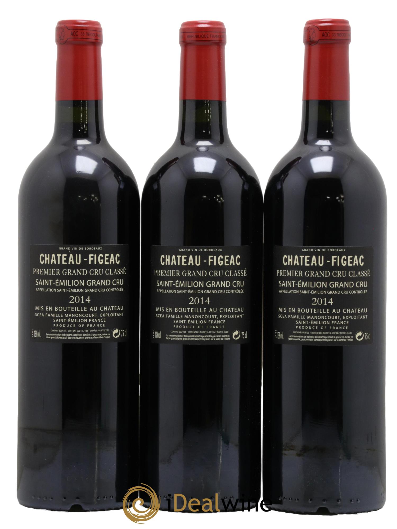 Château Figeac 1er Grand Cru Classé A 2014 - Lot de 6 bouteilles - 4