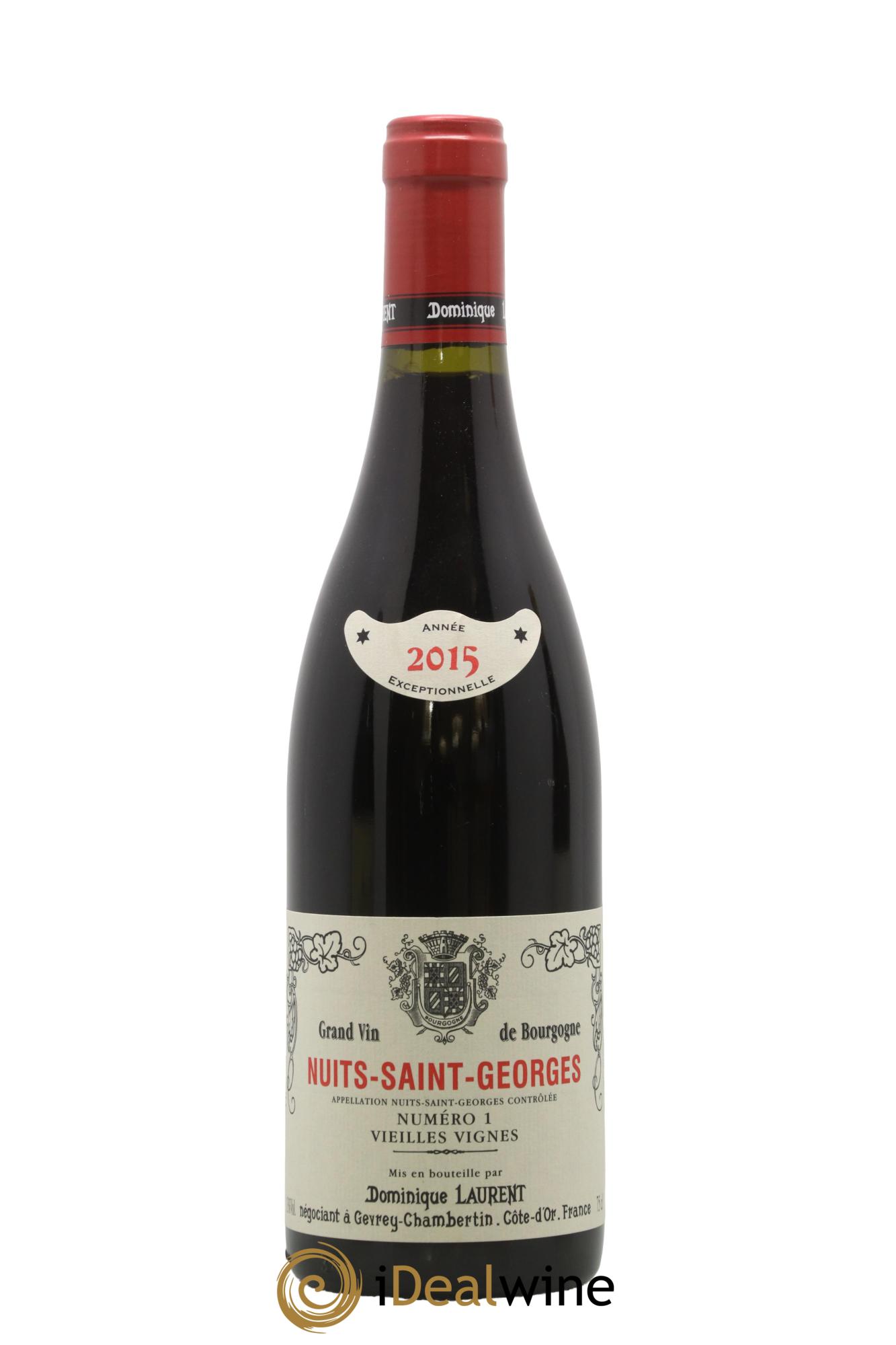 Nuits-Saint-Georges N°1 Vieilles Vignes Dominique Laurent 2015 - Posten von 1 Flasche - 0