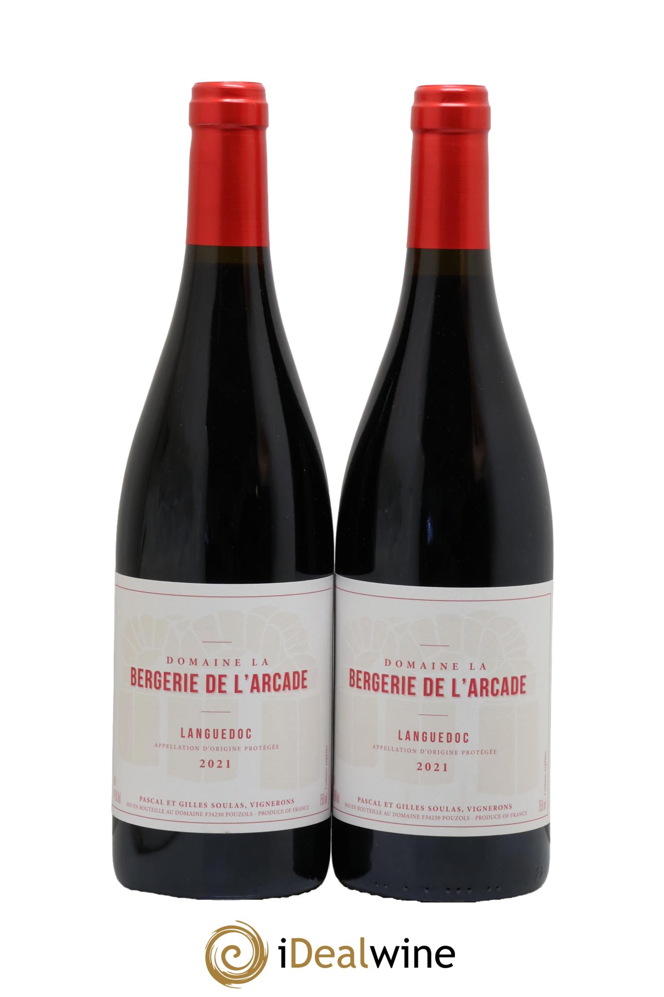 Languedoc La Bergerie de l'Arcade (Domaine) 2021 - Lot de 2 bouteilles - 0