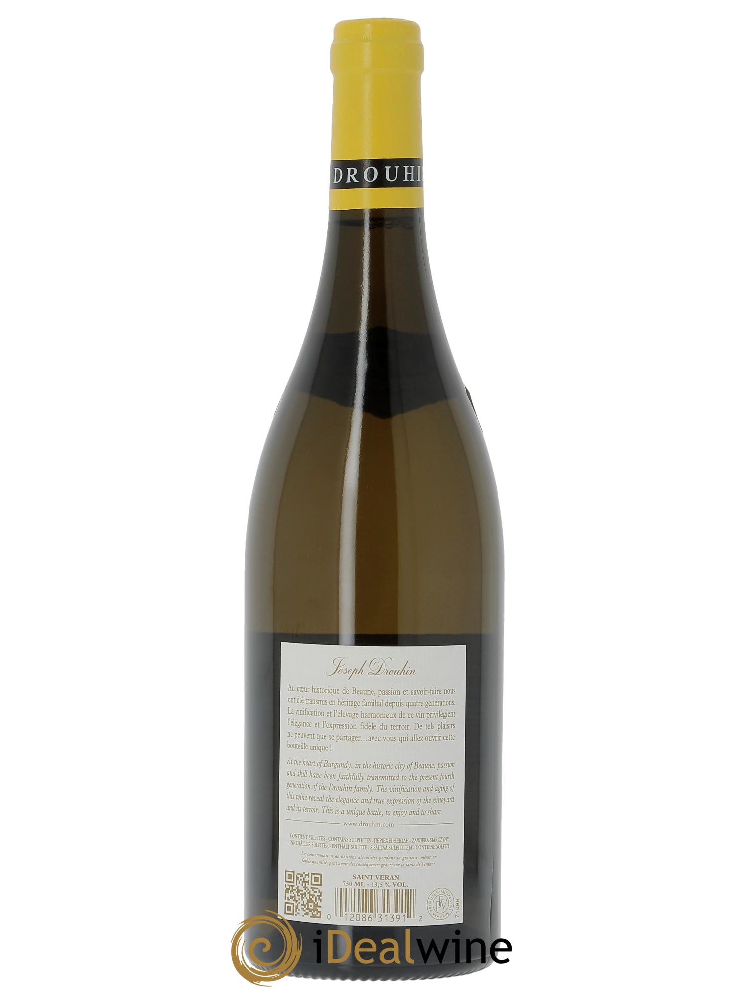 Saint-Véran Joseph Drouhin  2023 - Lot de 1 bouteille - 1