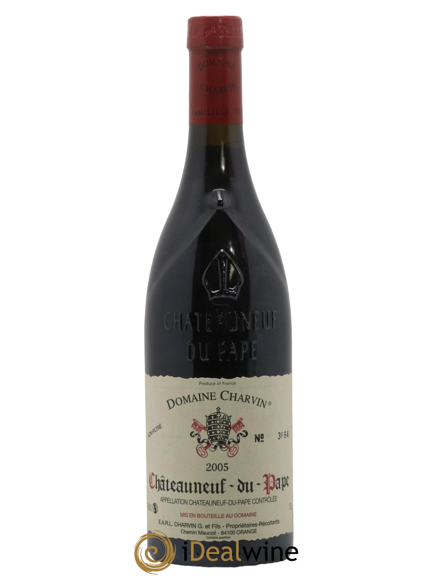 Châteauneuf-du-Pape Charvin (Domaine) 2005 - Lot de 1 bouteille - 0