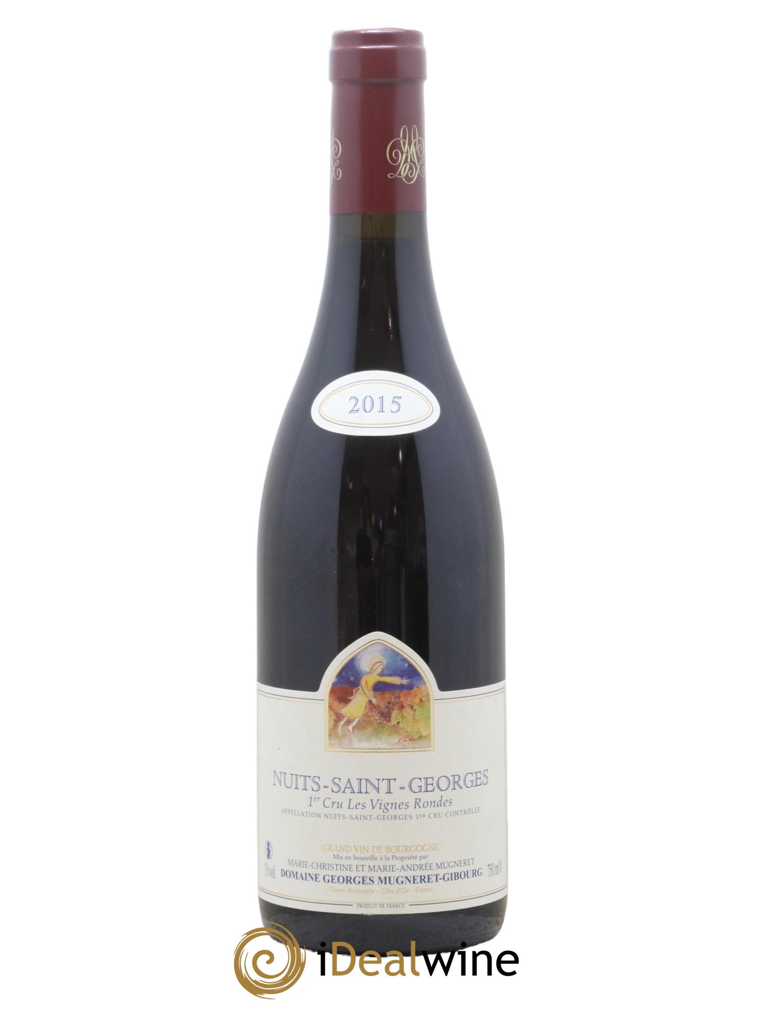 Nuits-Saint-Georges 1er Cru Les Vignes Rondes Mugneret-Gibourg (Domaine) 2015 - Lot de 1 bouteille - 0