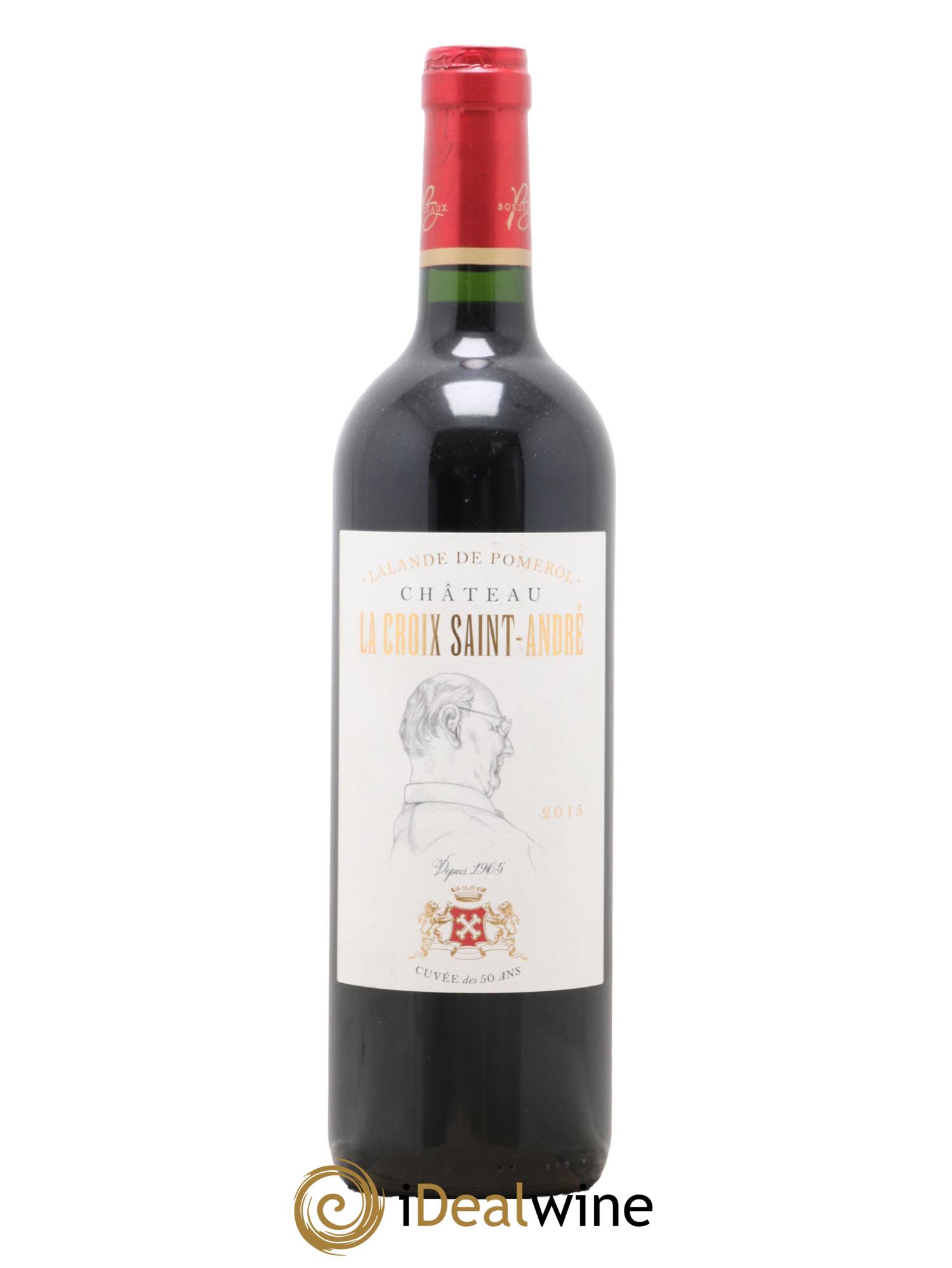 Château La Croix Saint André 2015 - Lot de 1 bouteille - 0