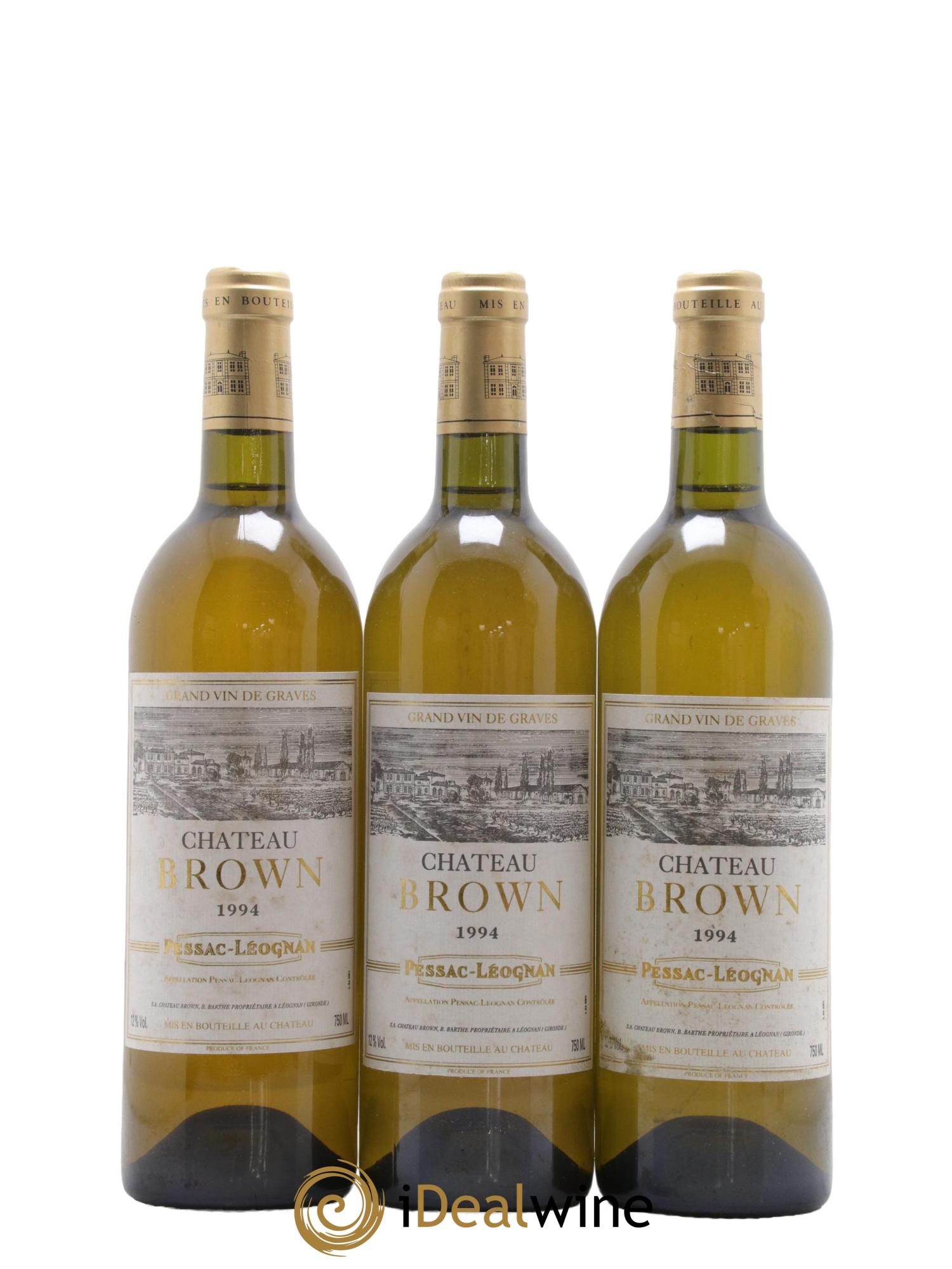 Château Brown 1994 - Posten von 6 Flaschen - 2