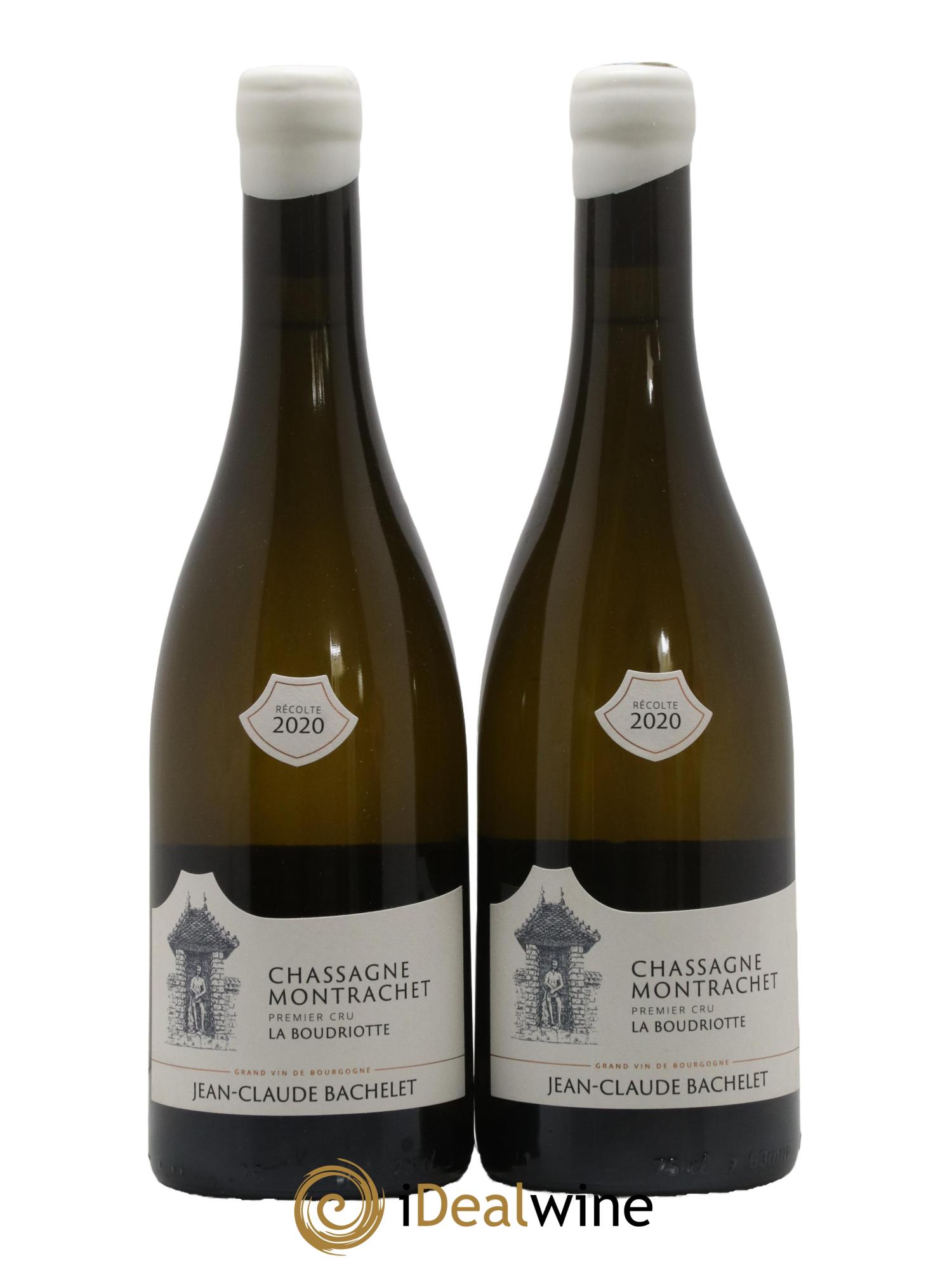Chassagne-Montrachet 1er Cru La Boudriotte Jean-Claude Bachelet (Domaine) 2020 - Lot de 2 bouteilles - 0