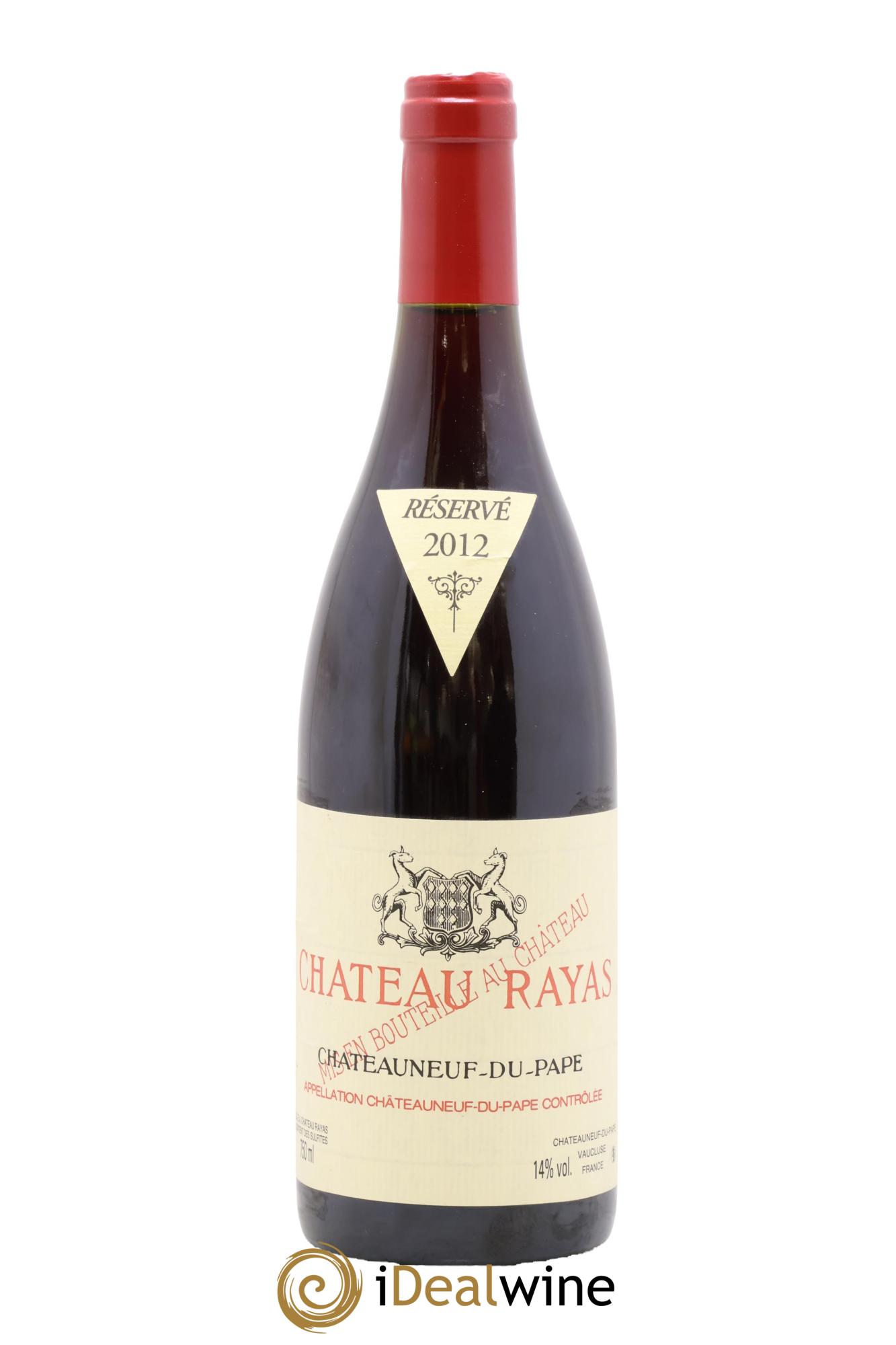 Châteauneuf-du-Pape Château Rayas Emmanuel Reynaud 2012 - Lot of 1 bottle - 0