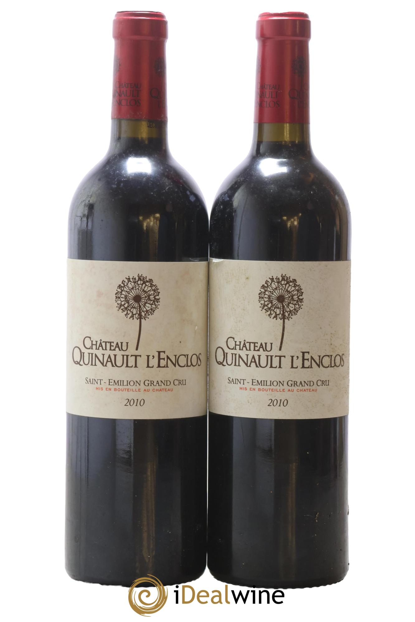 Château Quinault L'Enclos 2010 - Posten von 2 Flaschen - 0
