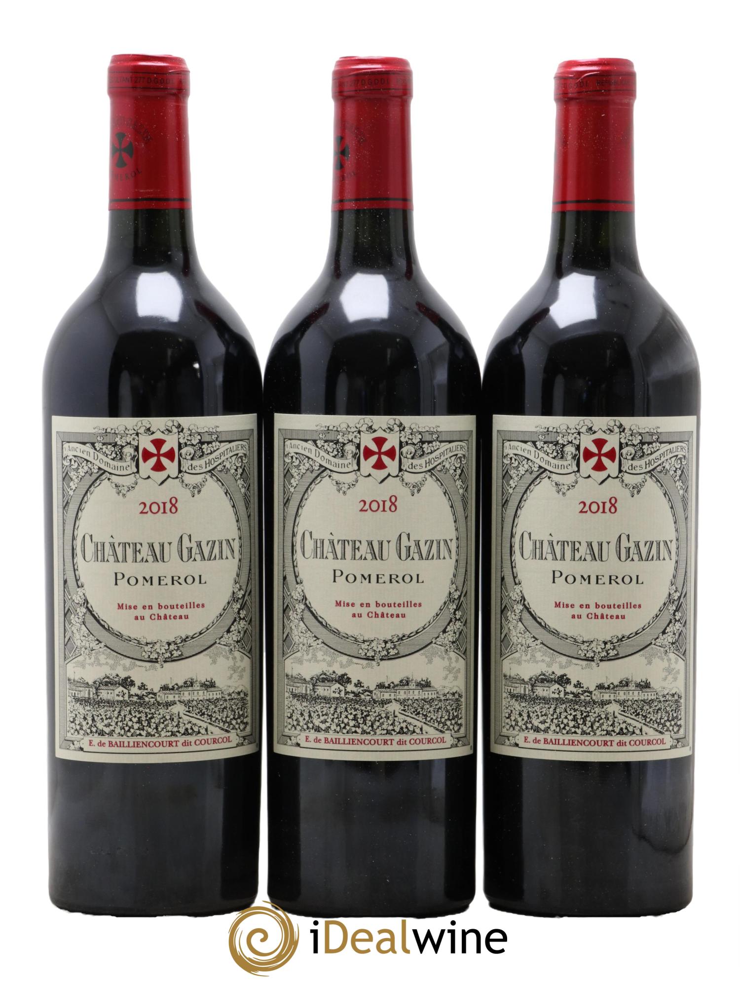 Château Gazin 2018 - Posten von 6 Flaschen - 1