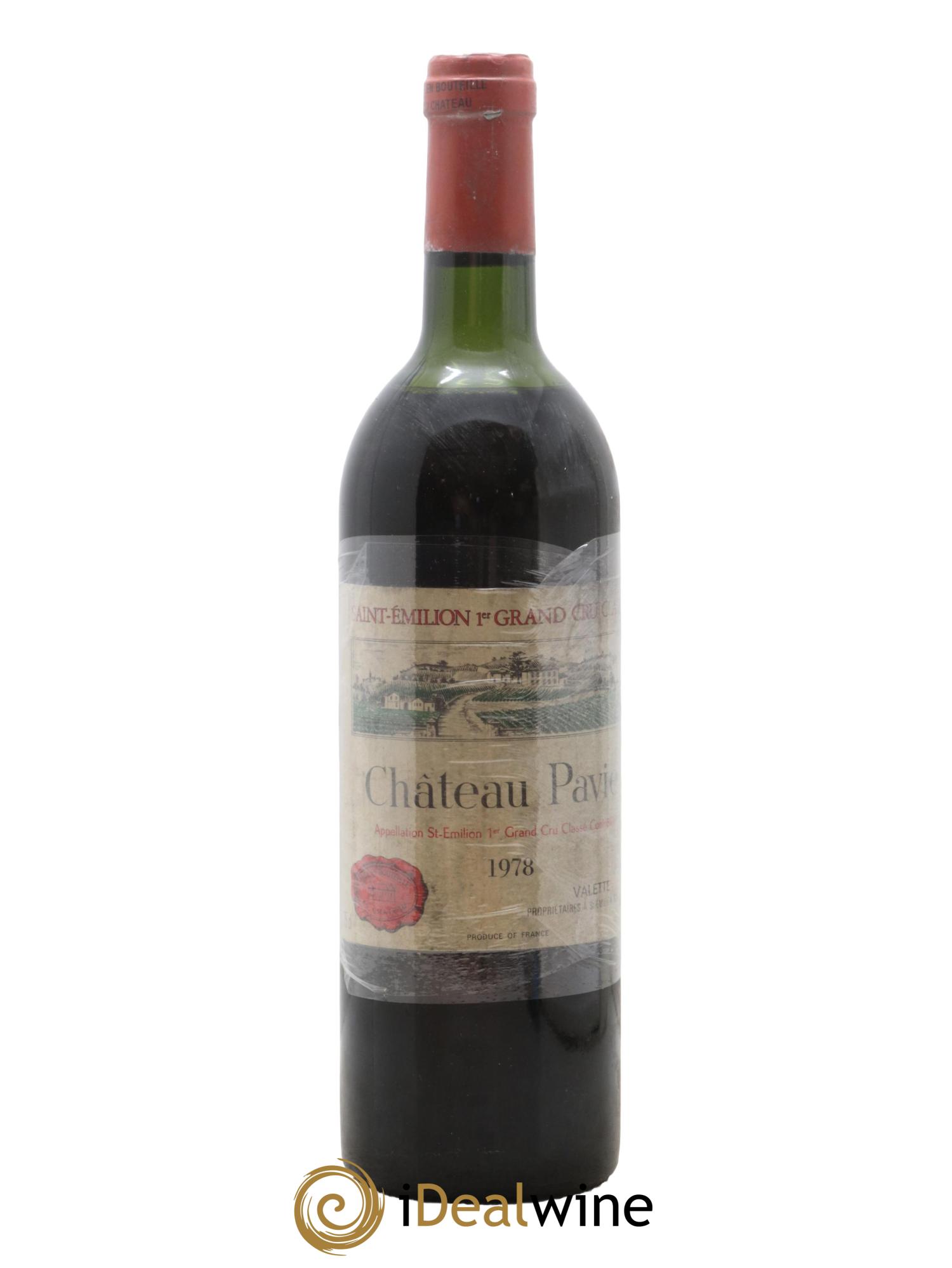 Château Pavie 1er Grand Cru Classé A 1978 - Lot de 1 bouteille - 0