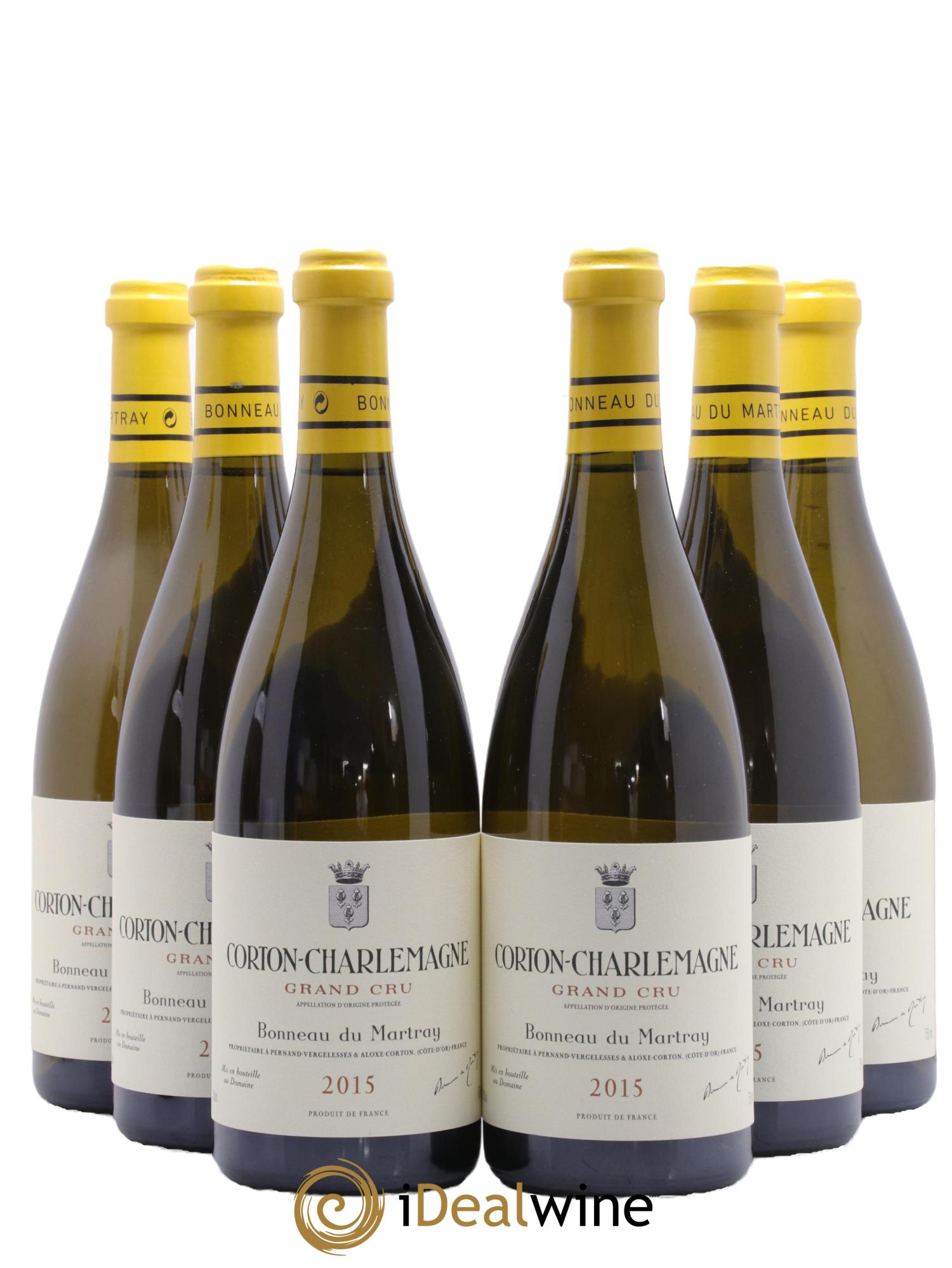 Corton-Charlemagne Grand Cru Bonneau du Martray (Domaine) 2015 - Lot de 6 bouteilles - 0